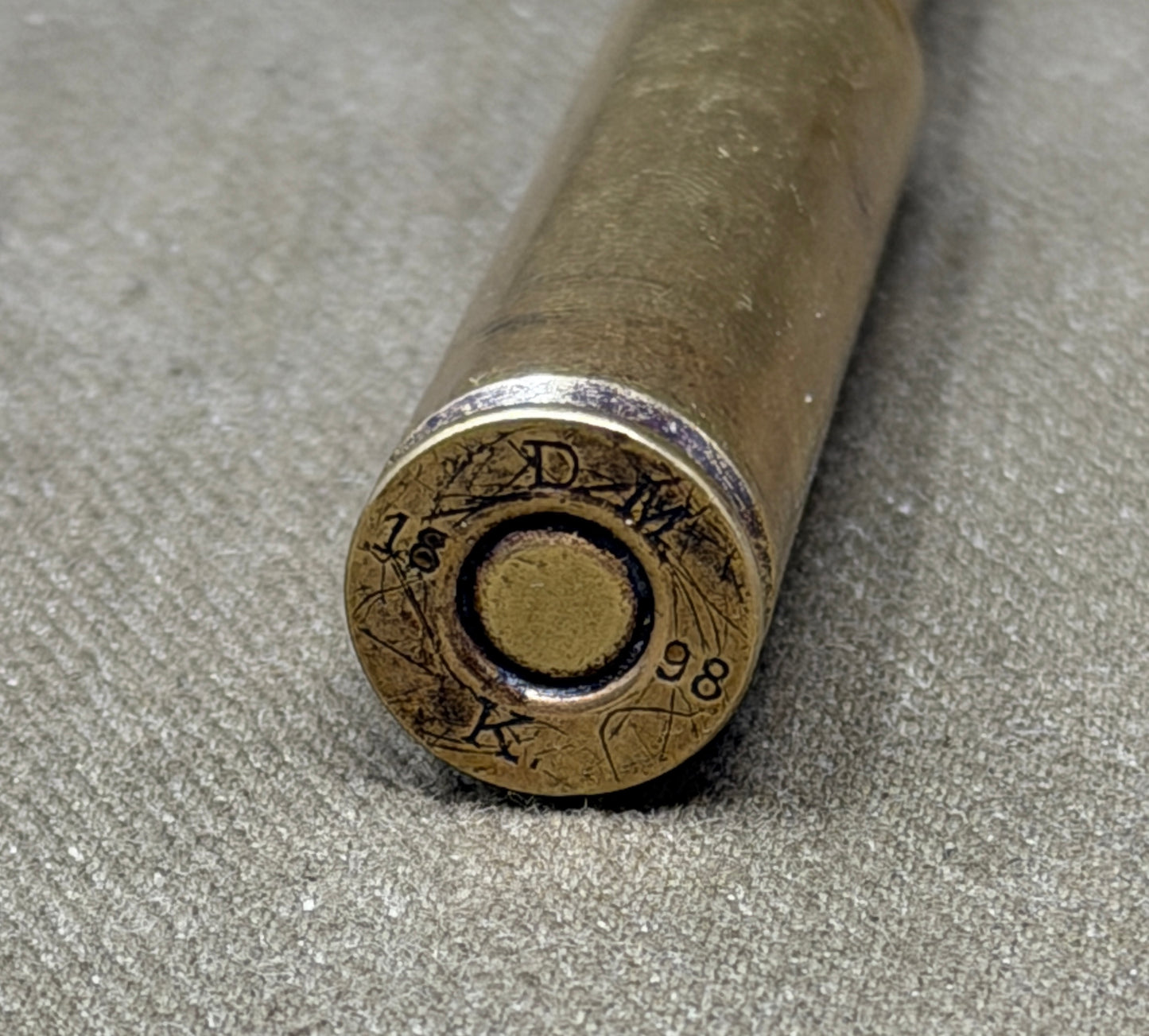 Original INERT 7×57mm Mauser Round – DM. 1898 • Boer War