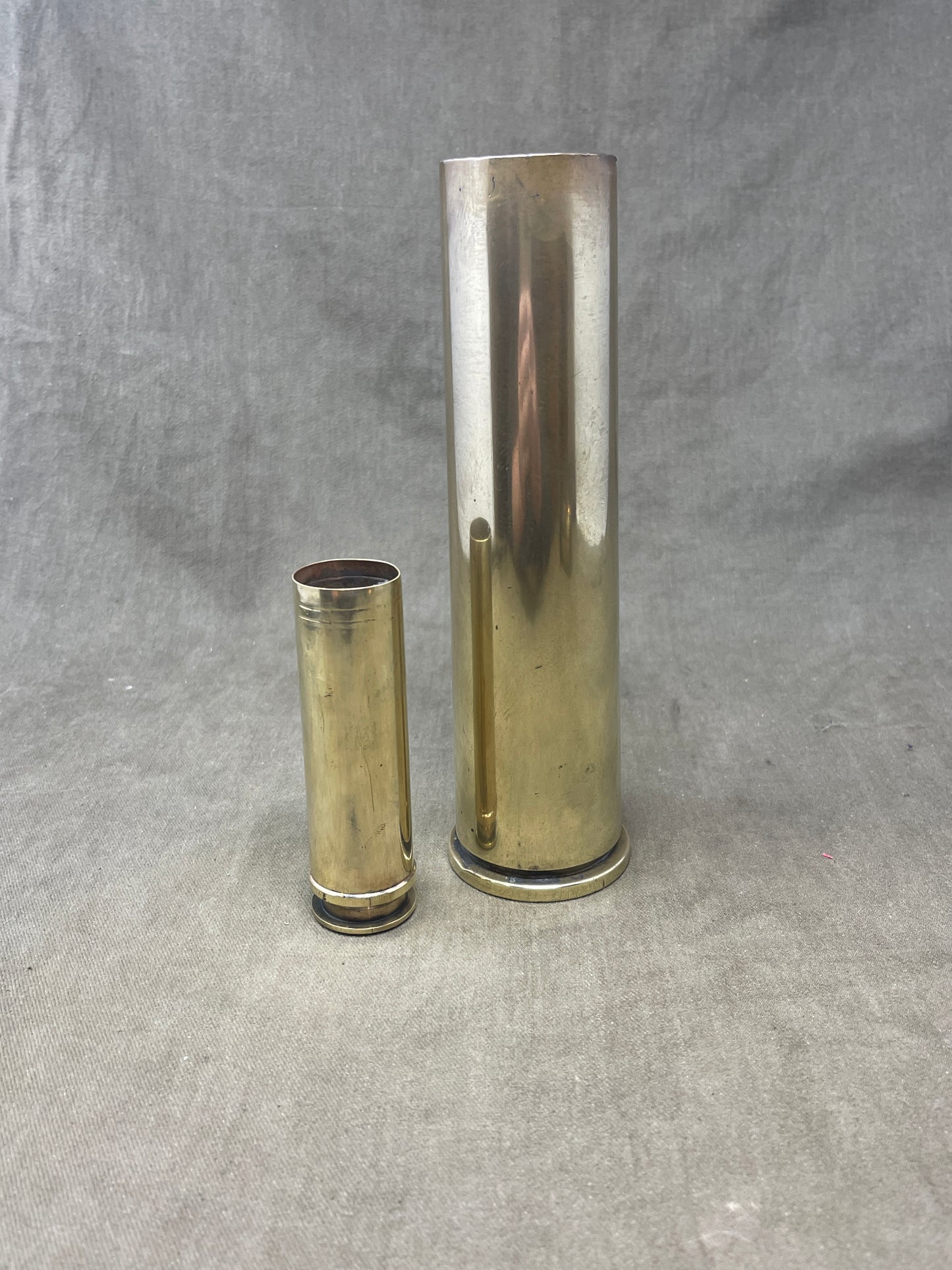 40mm MK 3 Empty Brass Cartridge Case 1942 dated