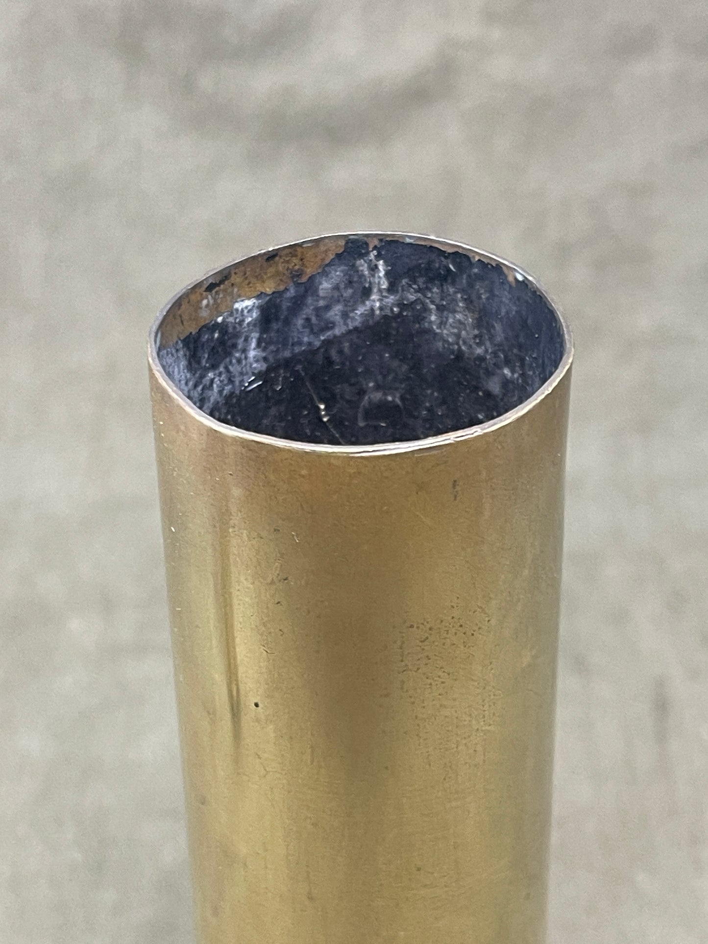 40mm MK 3 Empty Brass Cartridge Case 1942 dated