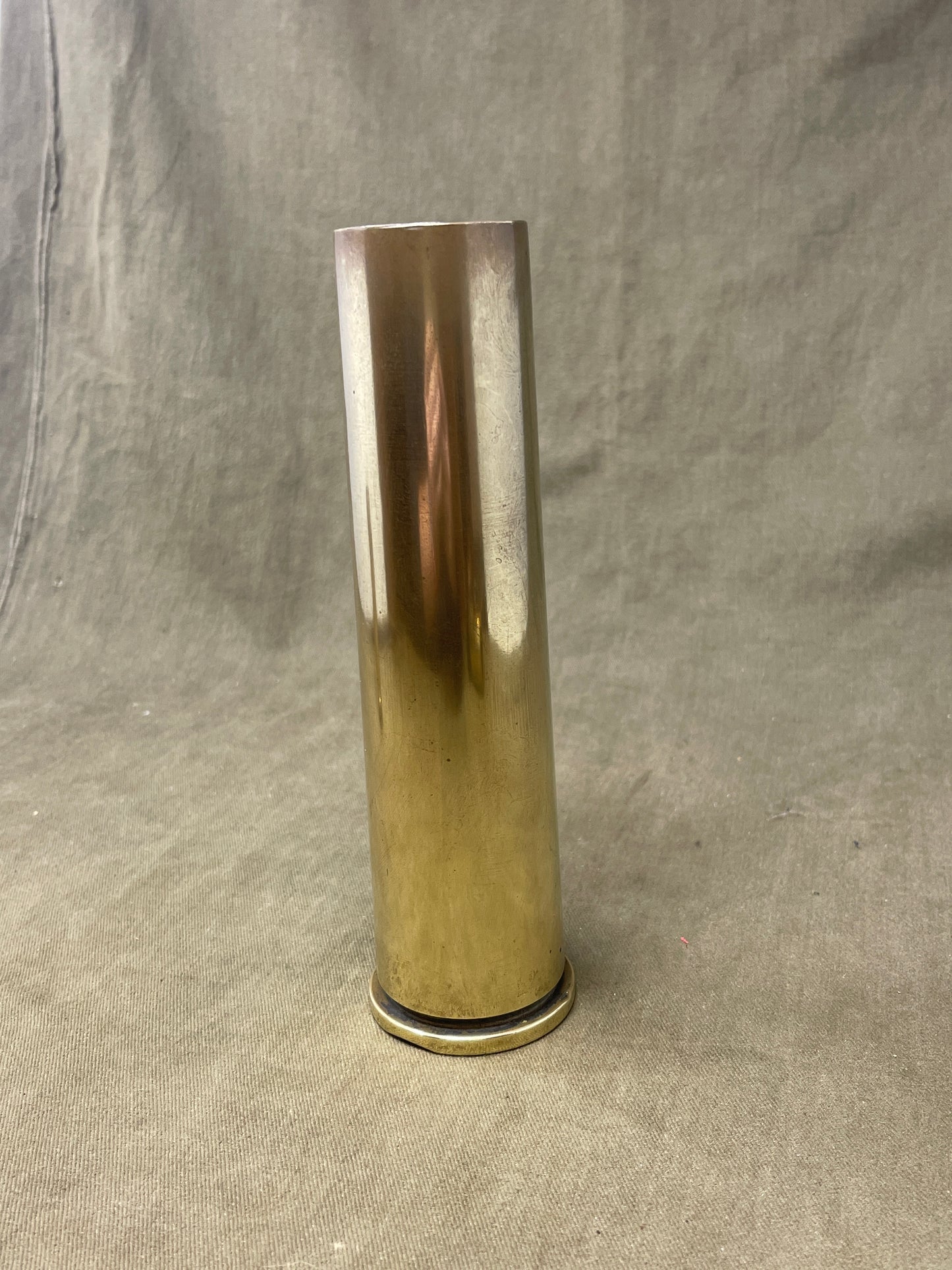 40mm MK 3 Empty Brass Cartridge Case 1942 dated