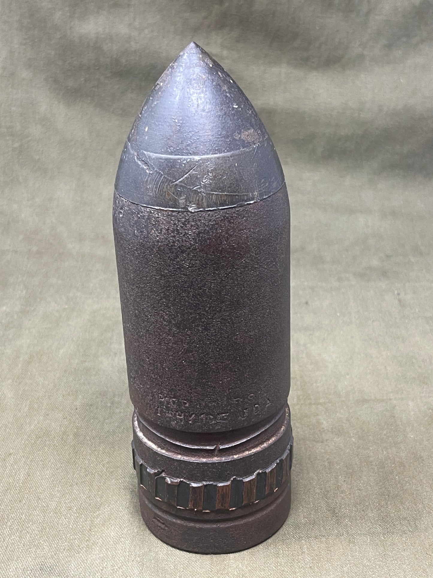 British 17Pdr APCBC Cartridge Case 1943 dated