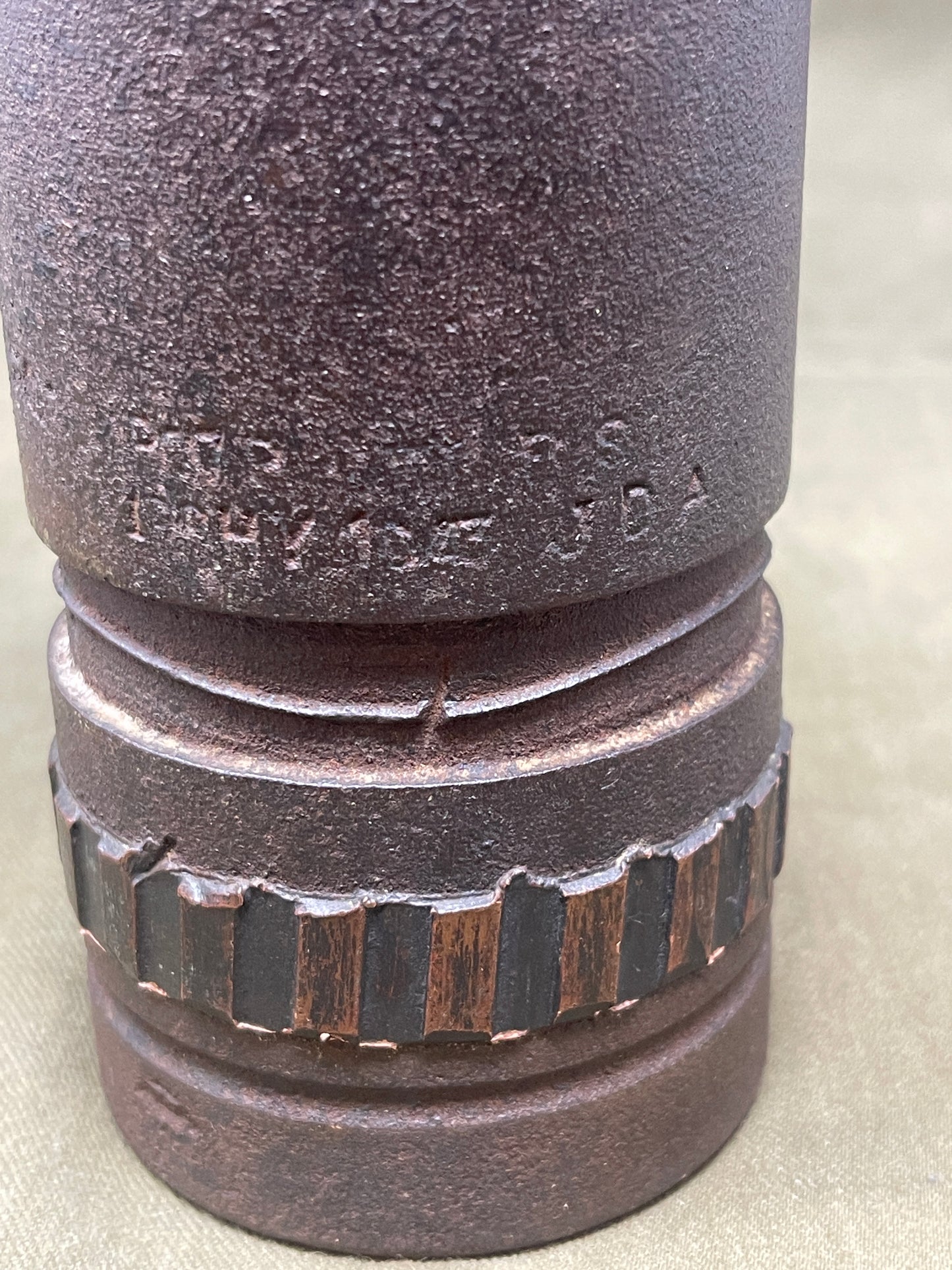 British 17Pdr APCBC Cartridge Case 1943 dated