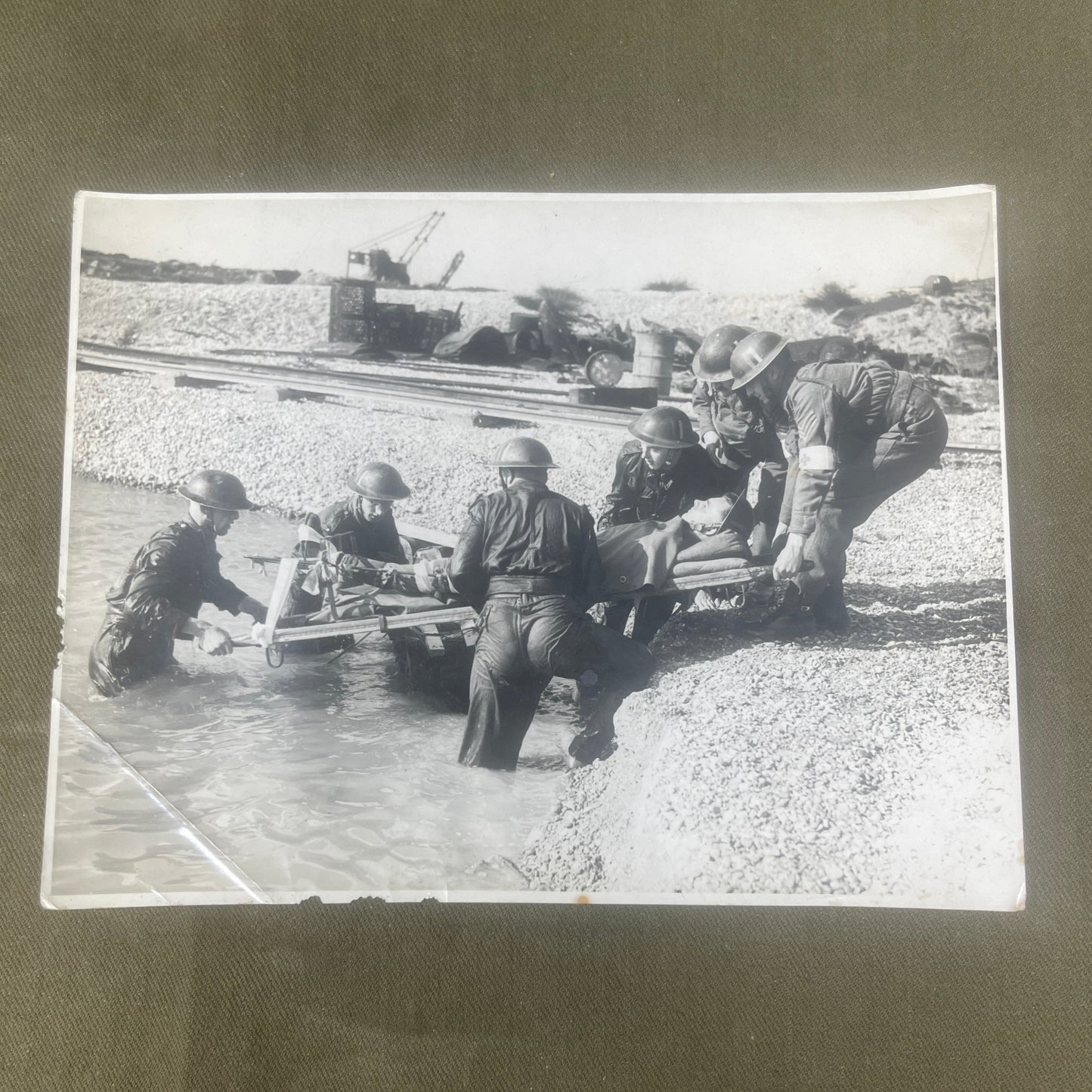 Set of WW2 Royal Army Medical CorpR AMC Photographs
