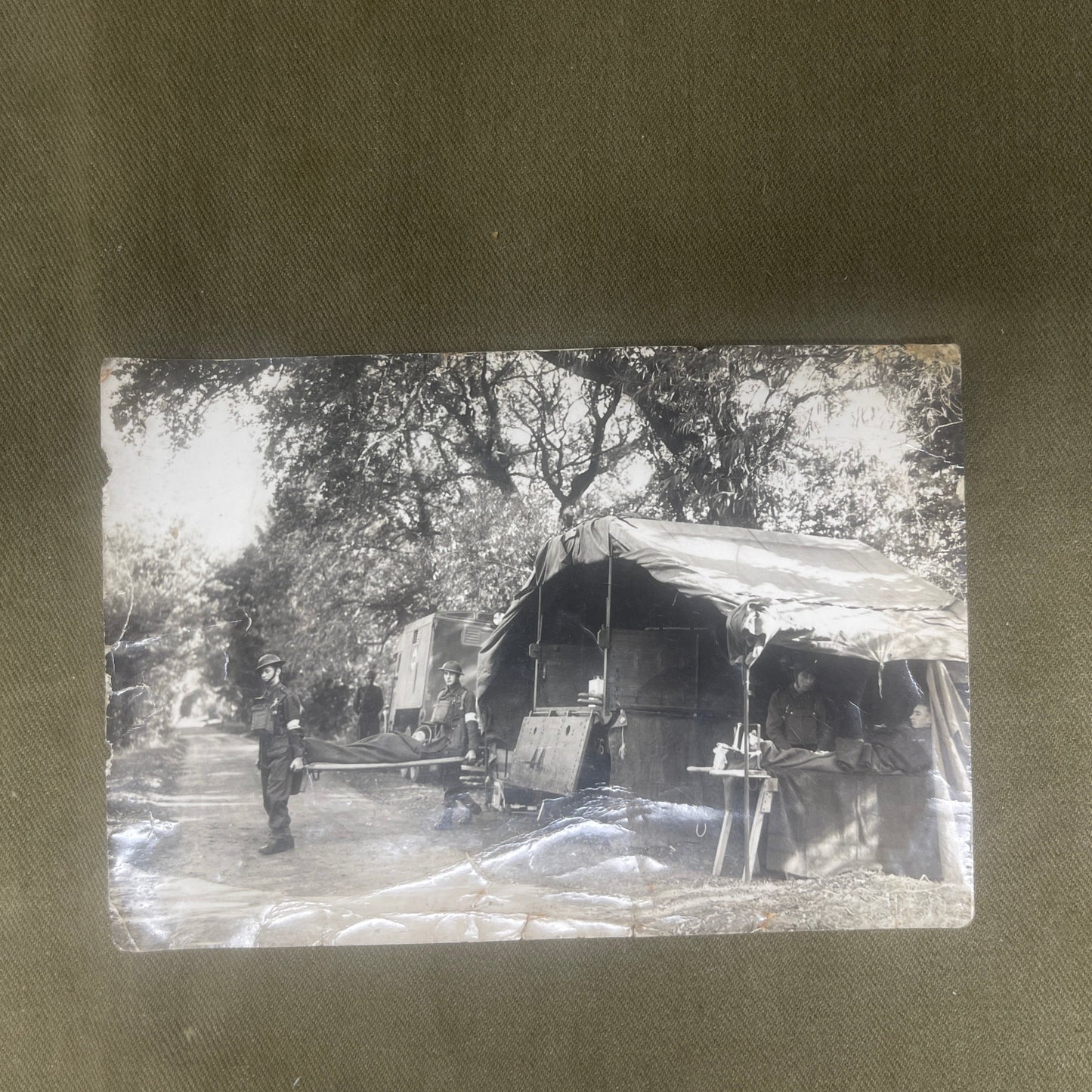 Set of WW2 Royal Army Medical CorpR AMC Photographs