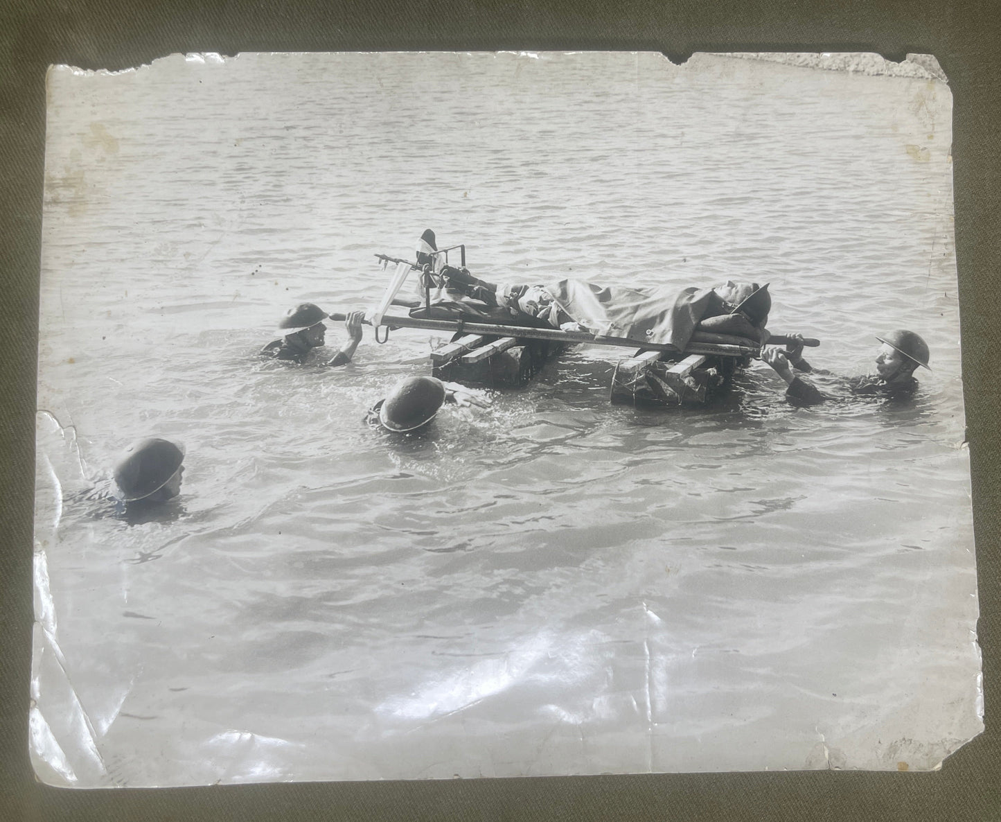 Set of WW2 Royal Army Medical Corp RAMC Photographs