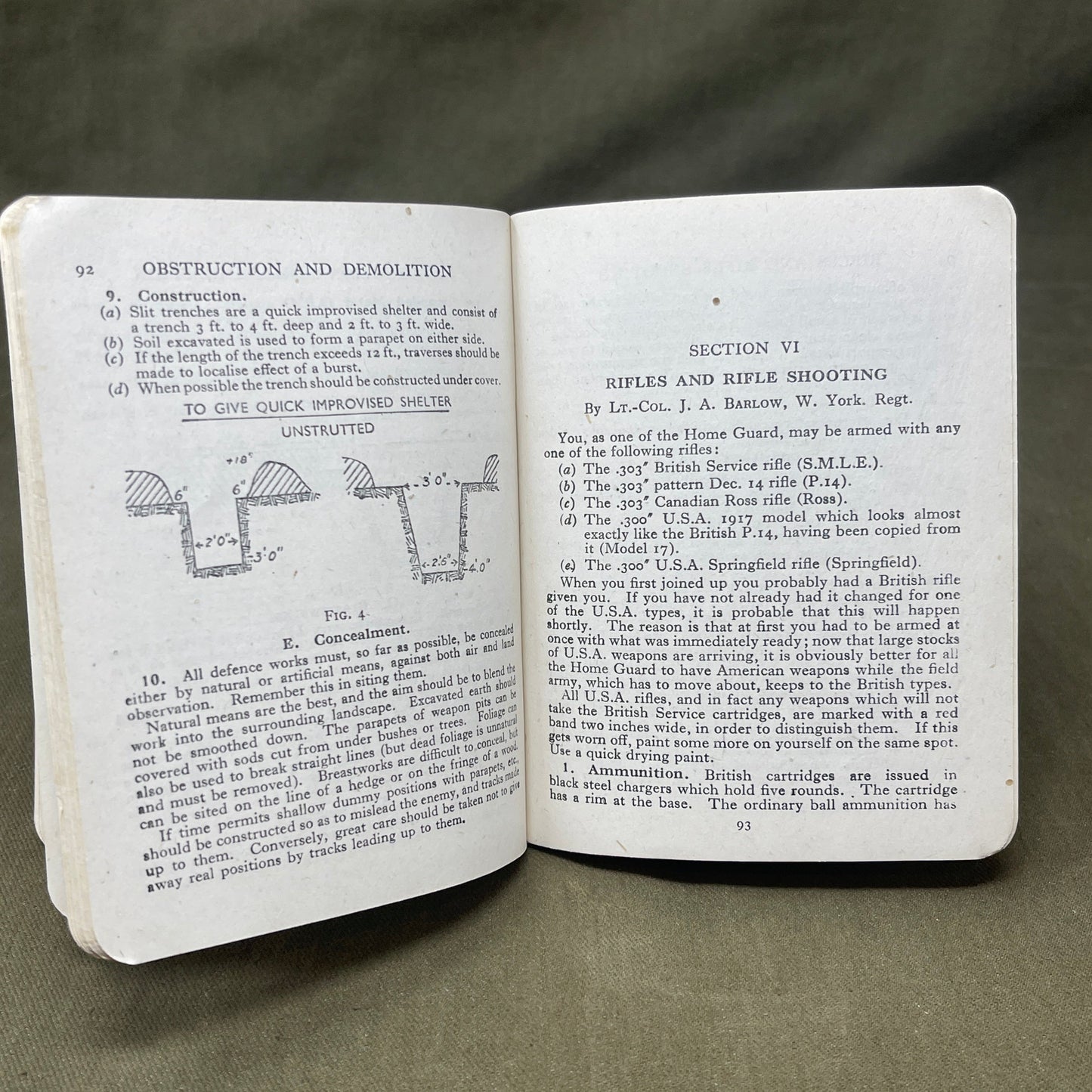 The Home Guard Training Manual 5th Ed 1942 WW2 - Major John Langdon-Davies