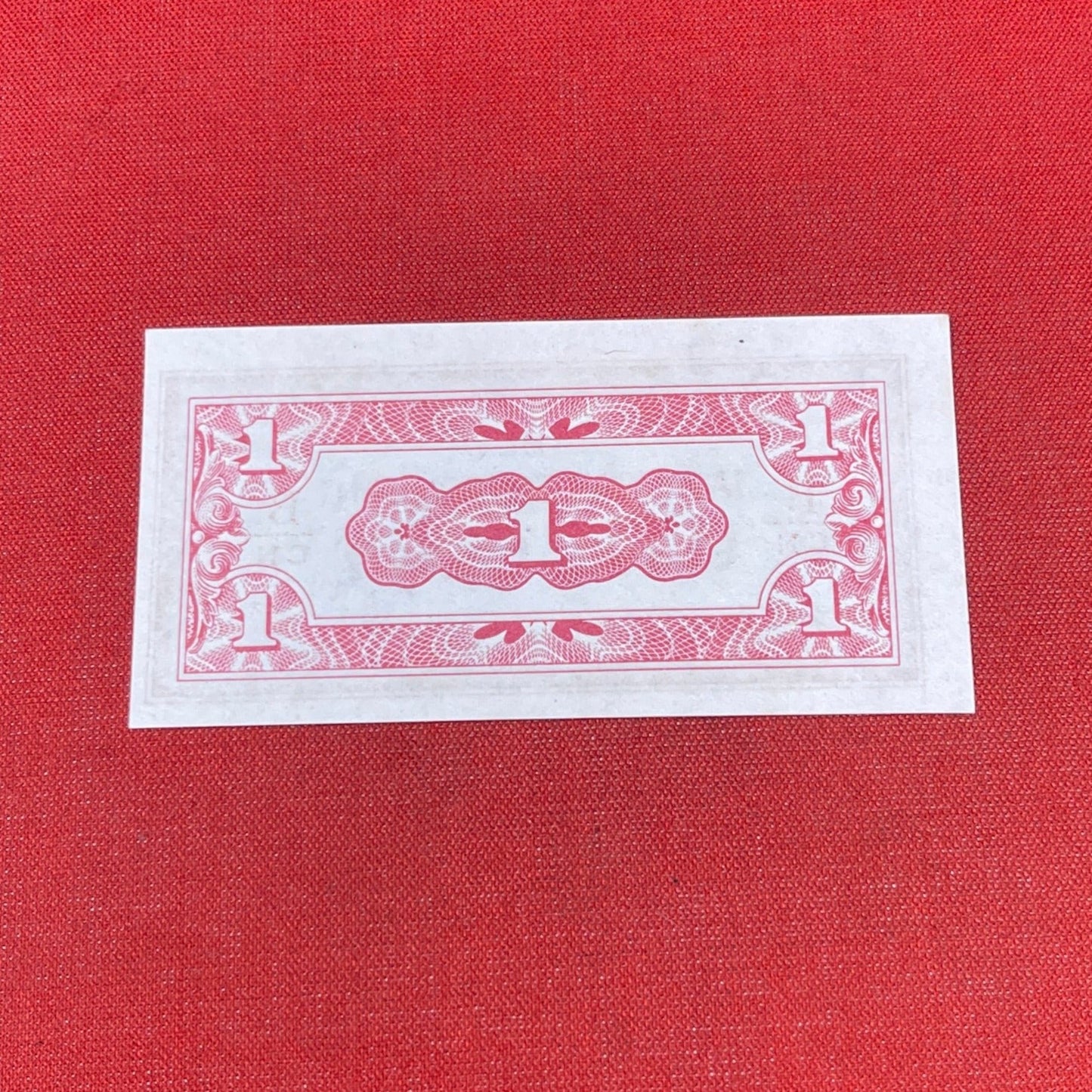 Original Japanese Government One Cent Paper Money WWII Era Philippines Occupation money.