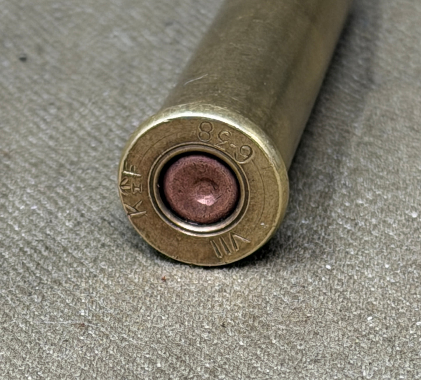 Inert .303 Round – 1938 Dated KF (Kirkee) | Collectible Ammunition