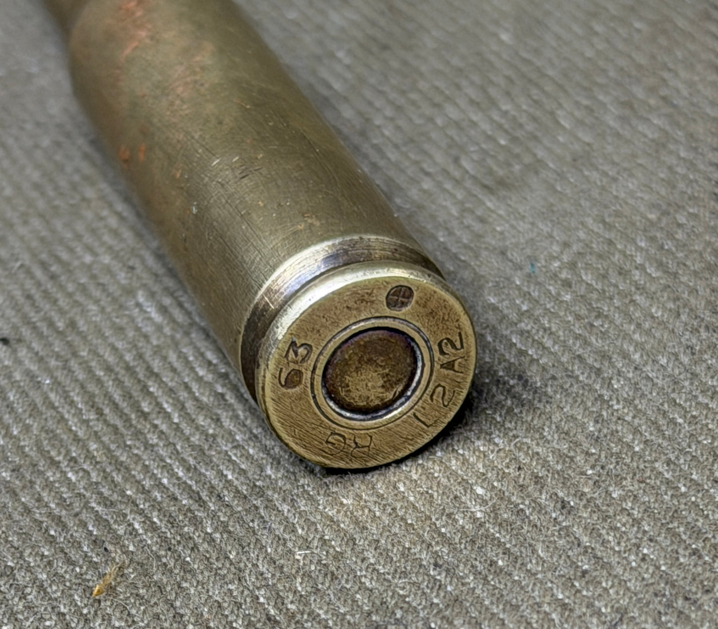 Inert 7.62mm British Round – 1963 Dated RG (Radway Green) | Collectible Ammunition