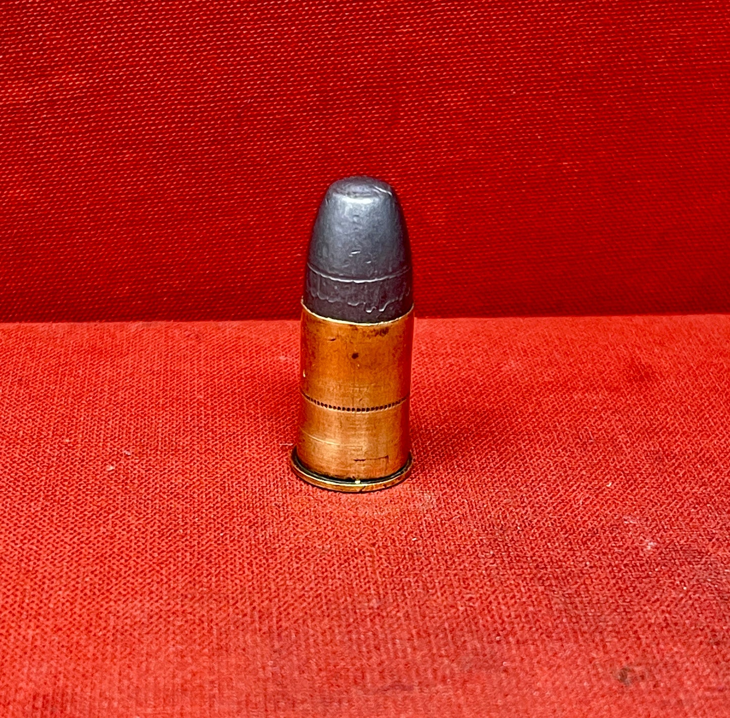 INERT British .455 MKII Cartridge fitted with INERT Primer