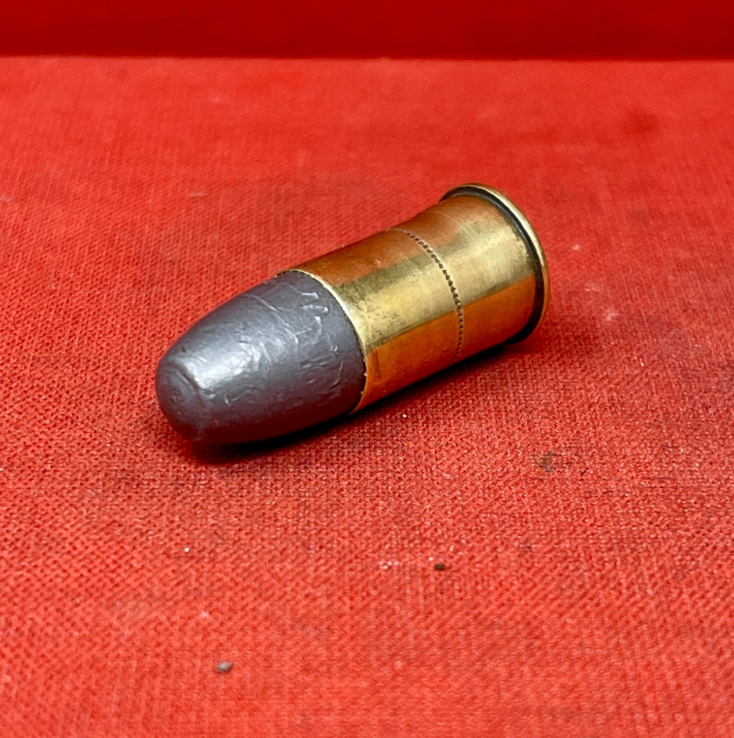INERT British .455 MKII Cartridge fitted with INERT Primer