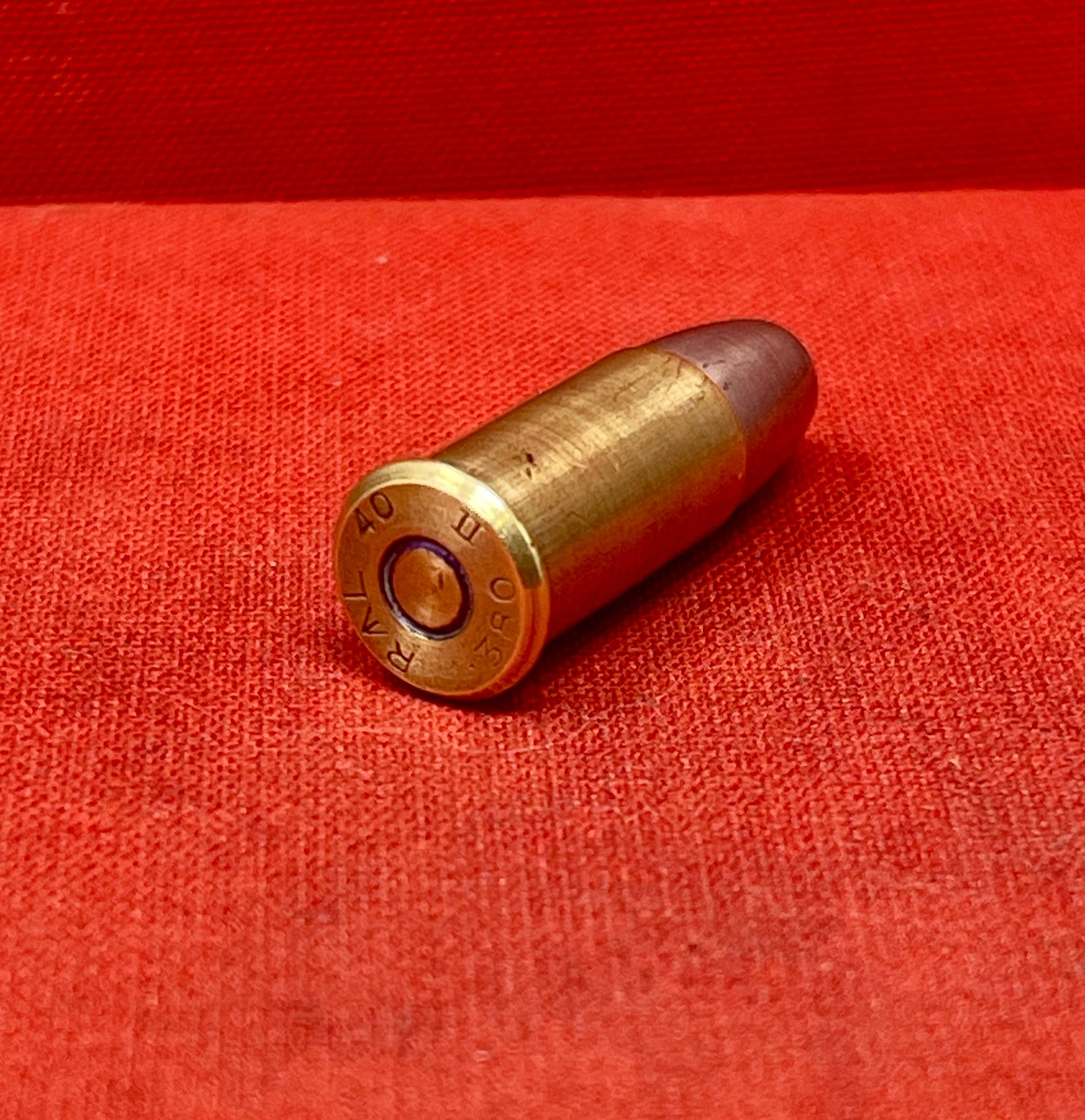 .380 INERT British 1940 Dated Webley Revolver Brass Cartridges RL Royal Laboratory, Woolwich