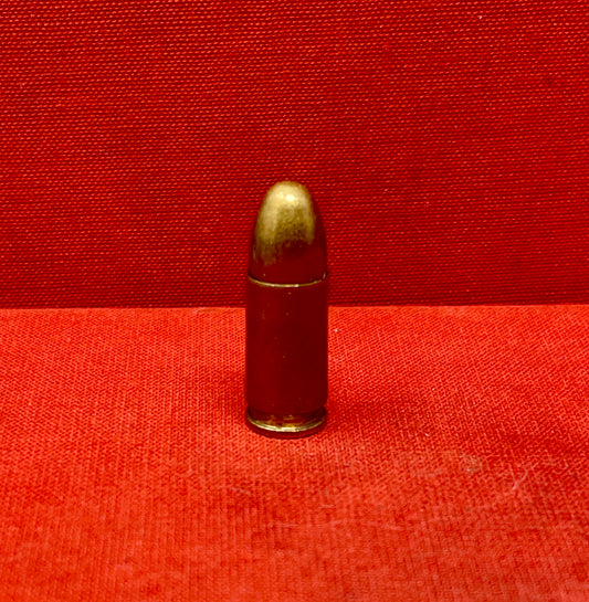 9mm INERT British 1976 RG -Royal Ordnance Factory, Radway Green, Cheshire