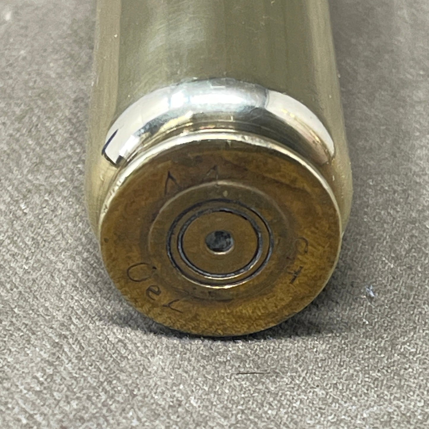 WW2 1942 British Dated 20mm Oerlikon Ammunition Shell Casing