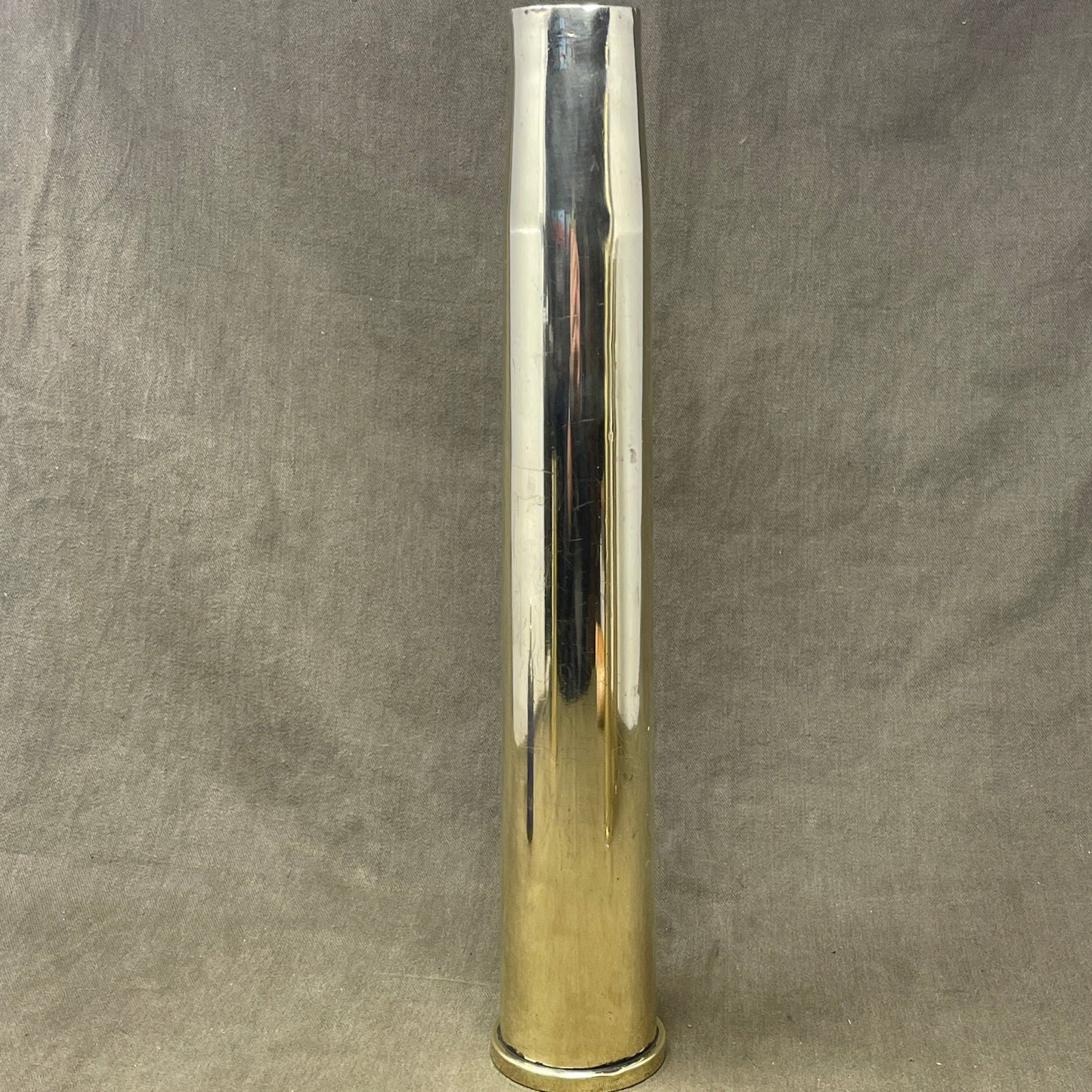 40mm 40/70 MK 1 Empty Brass Cartridge Case 1953 dated