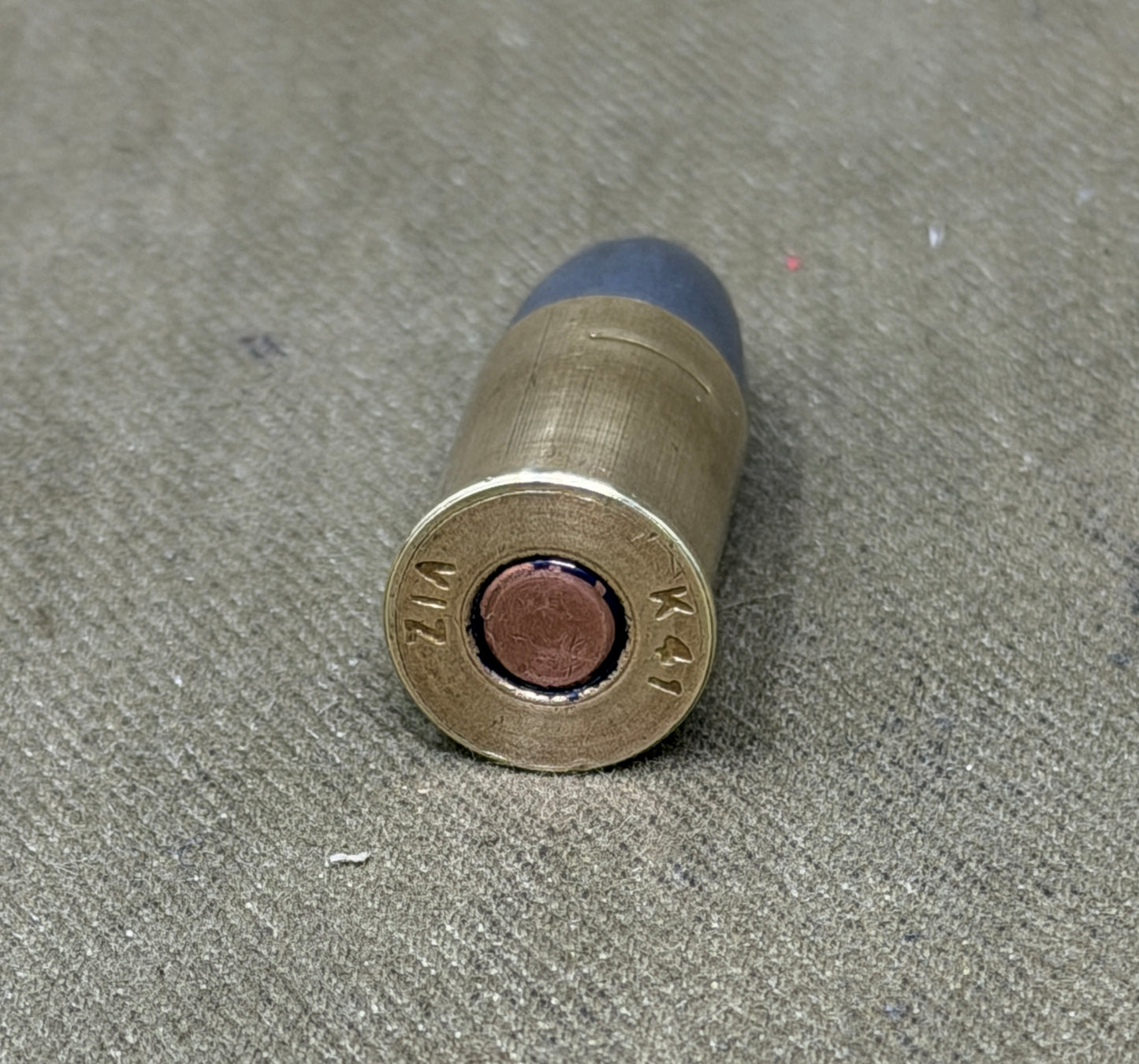WW2 Inert .455 Webley Cartridge – K41 Headstamp – Kynoch Production
