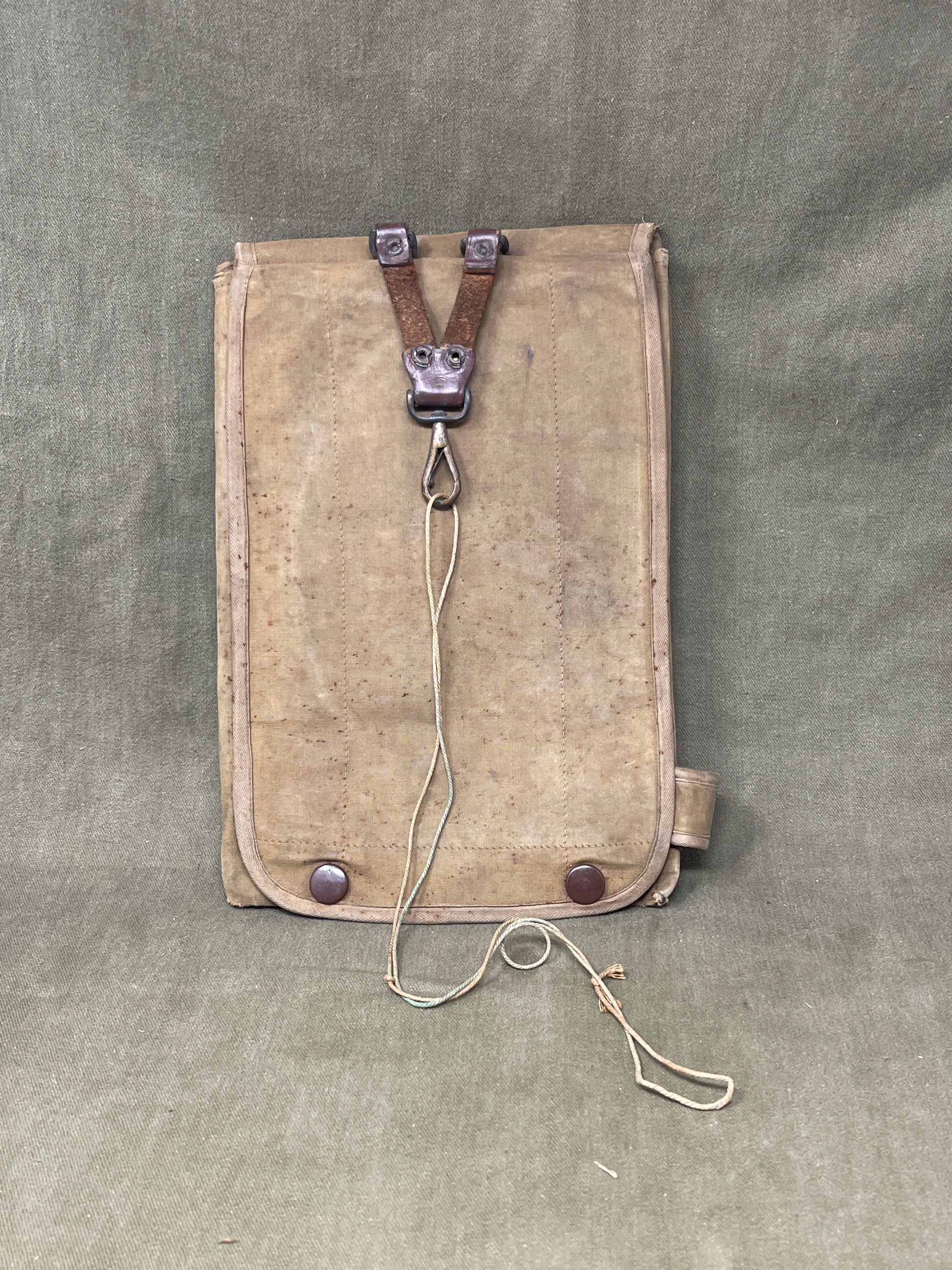 WW2 British Webbing Officers Map Case