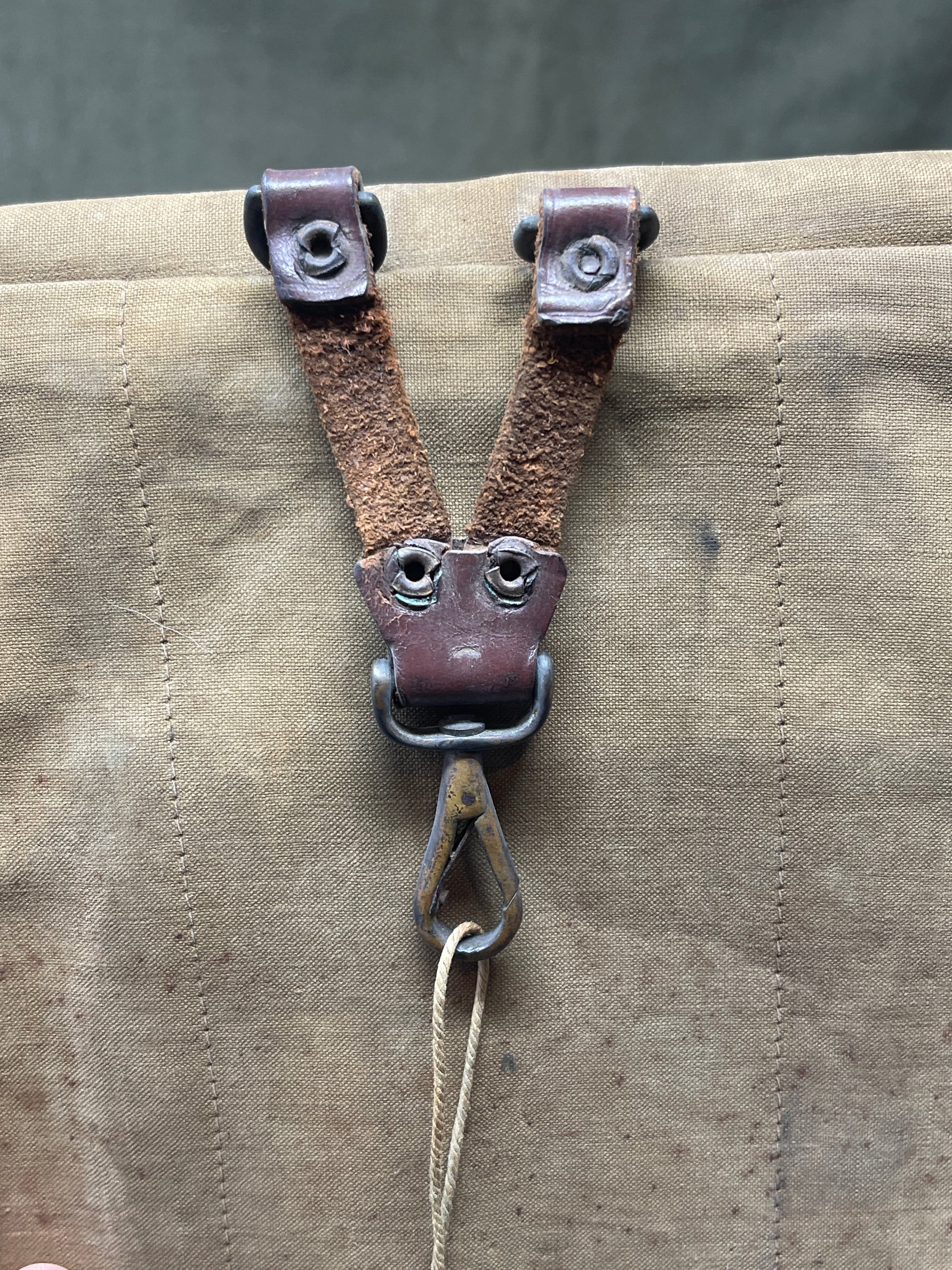 WW2 British Webbing Officers Map Case