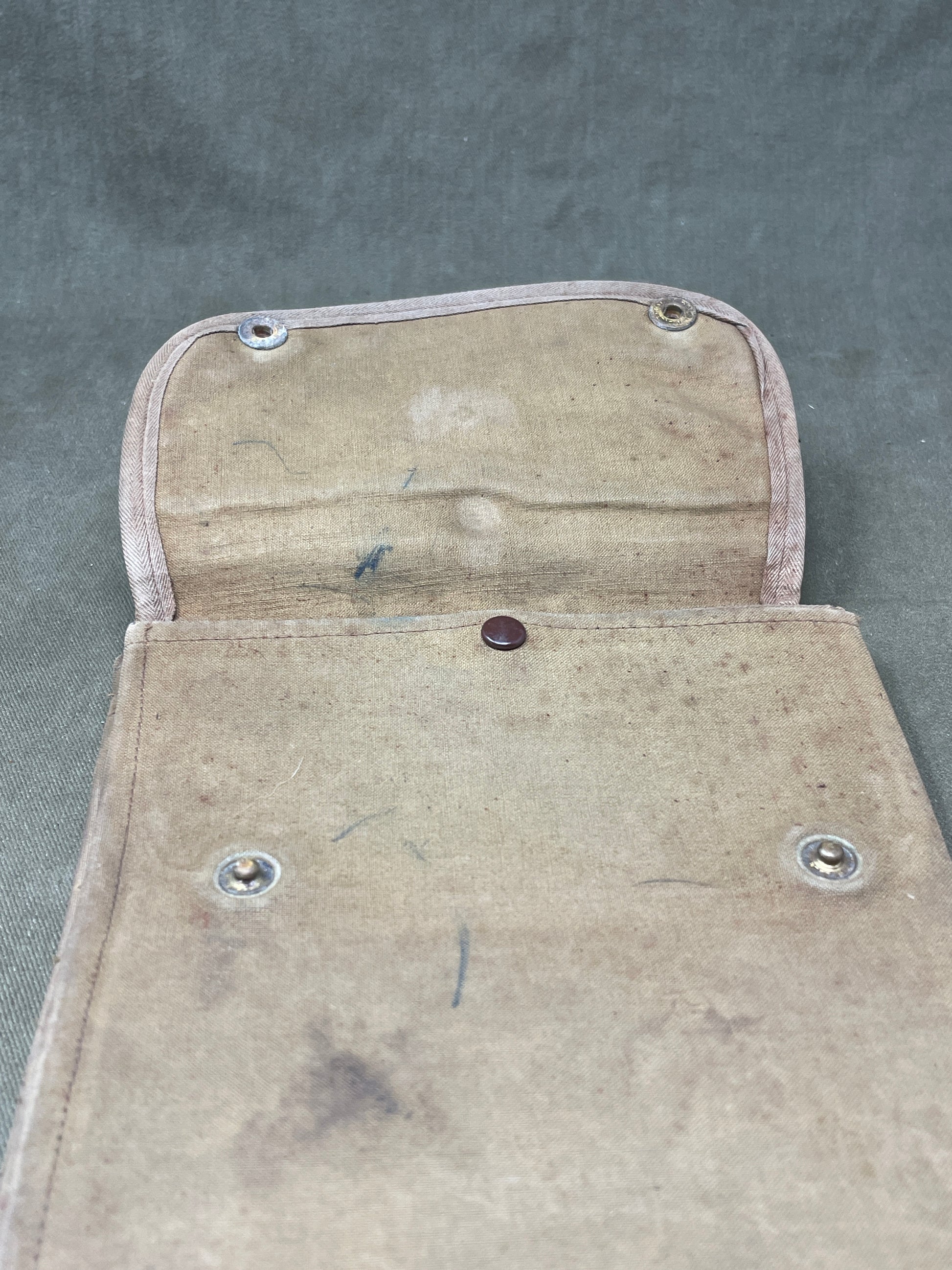 WW2 British Webbing Officers Map Case