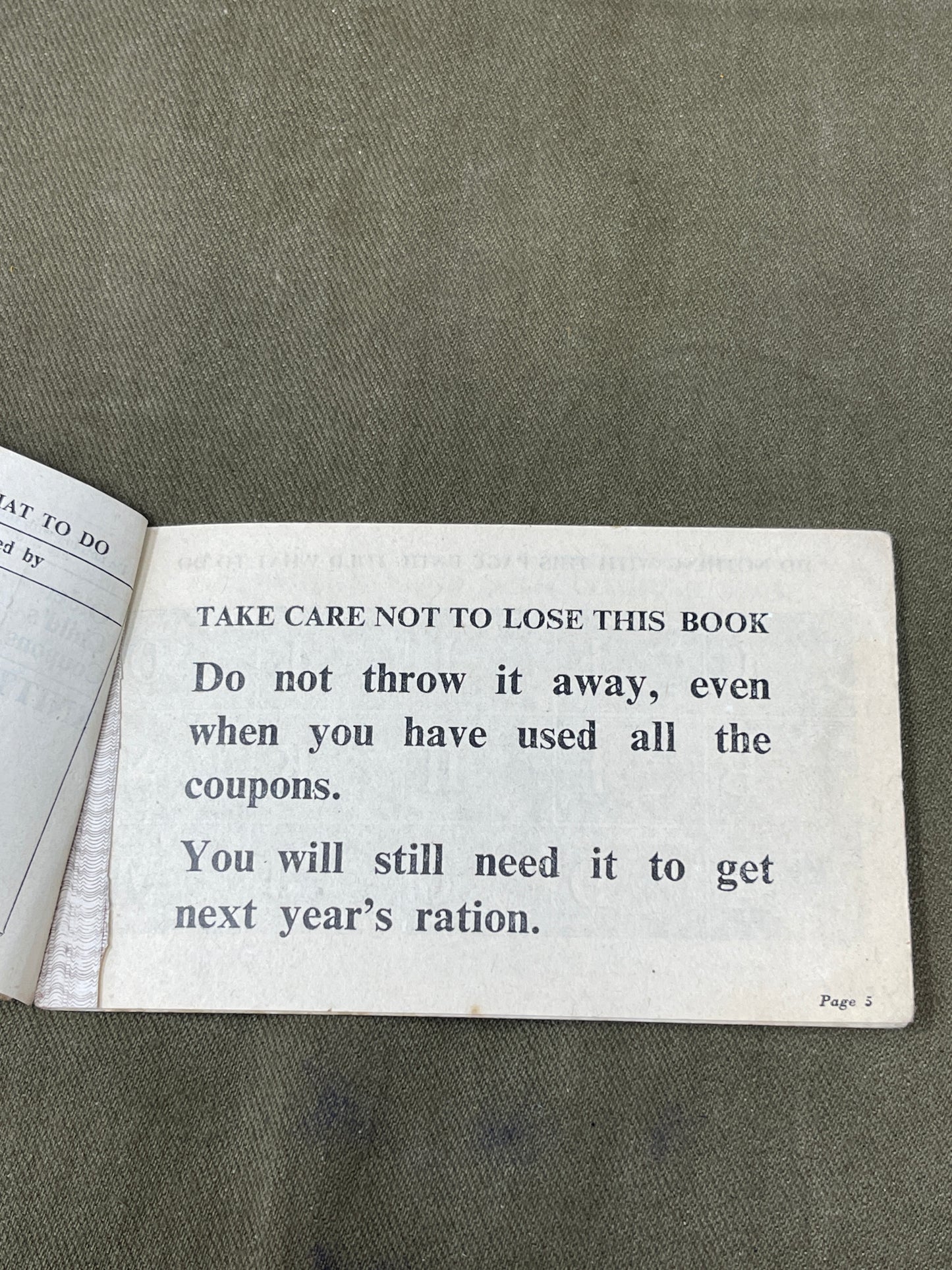 WW2 Home Front Food and Clothing Ration Book, National Health Insurance Card