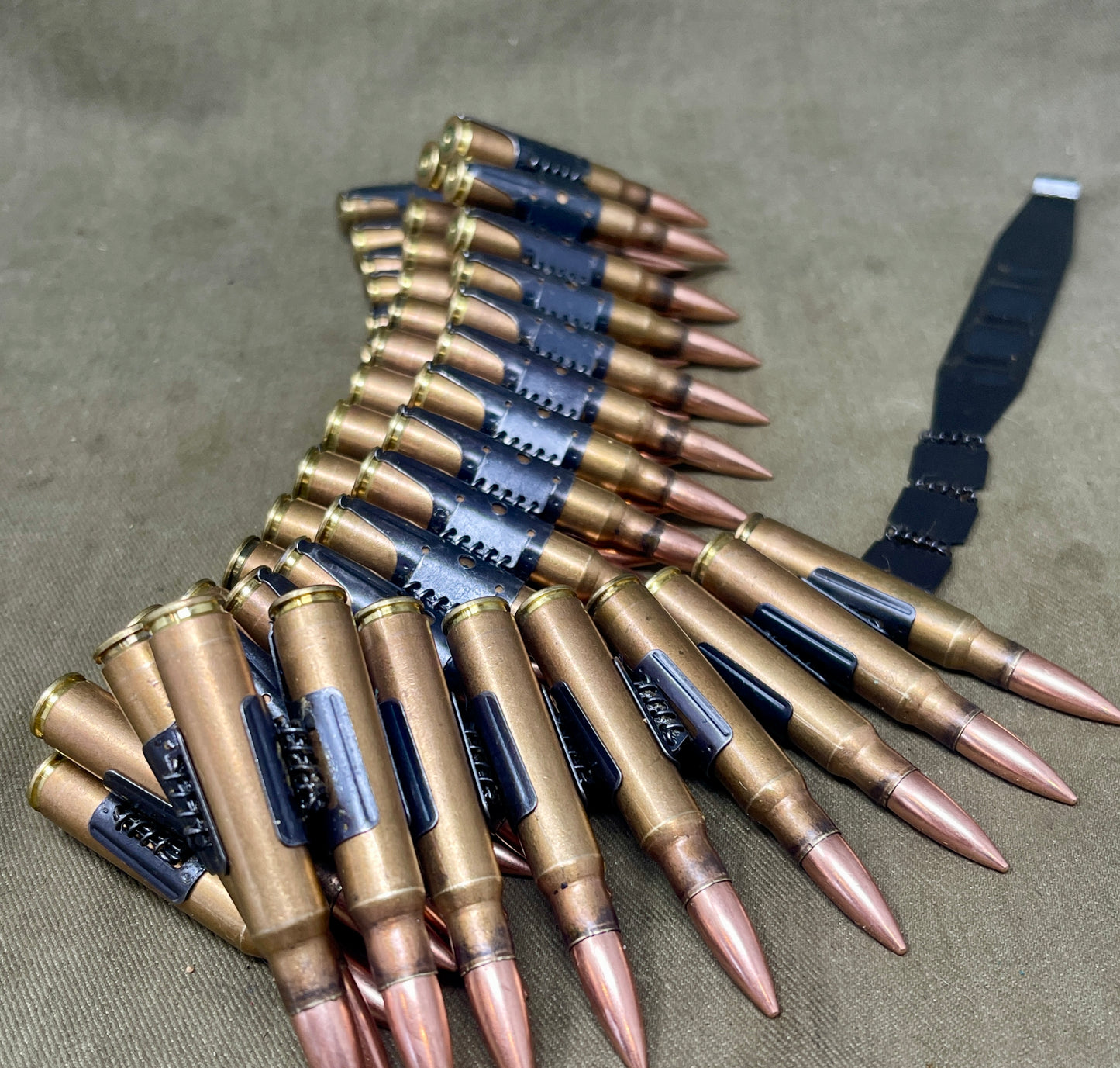 7.92x57 Inert MG34/MG42 Machine Gun Belt – 54 Rounds with Starter Tab