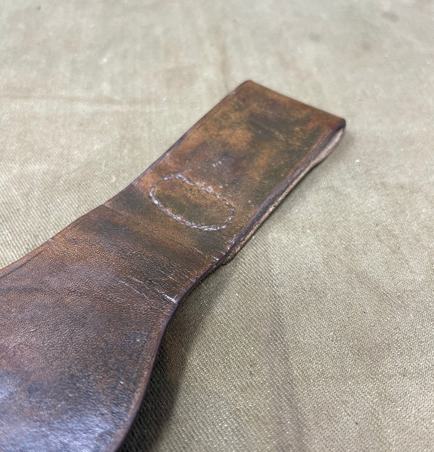 "Original Italian Carcano Bayonet Frog for Sale – Genuine Military Surplus"