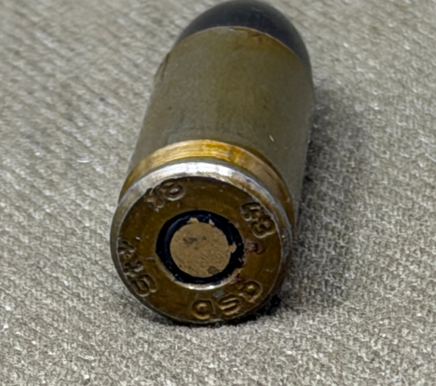 1943 Dated 9mm Inert Cartridge “osd” Headstamp – Original WW2 German Round