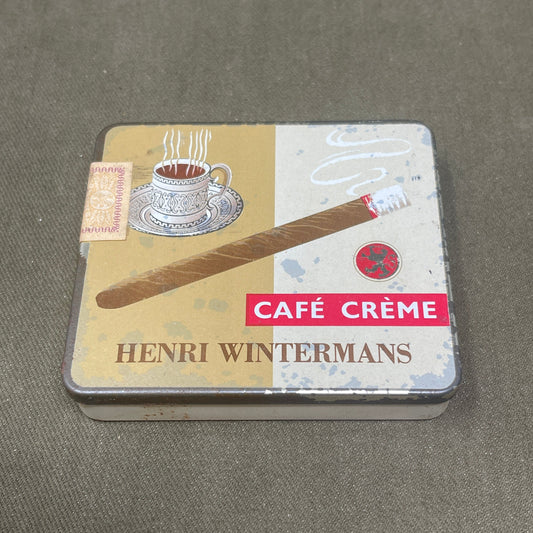 Empty Tin Henri Winterman Cafe Creme