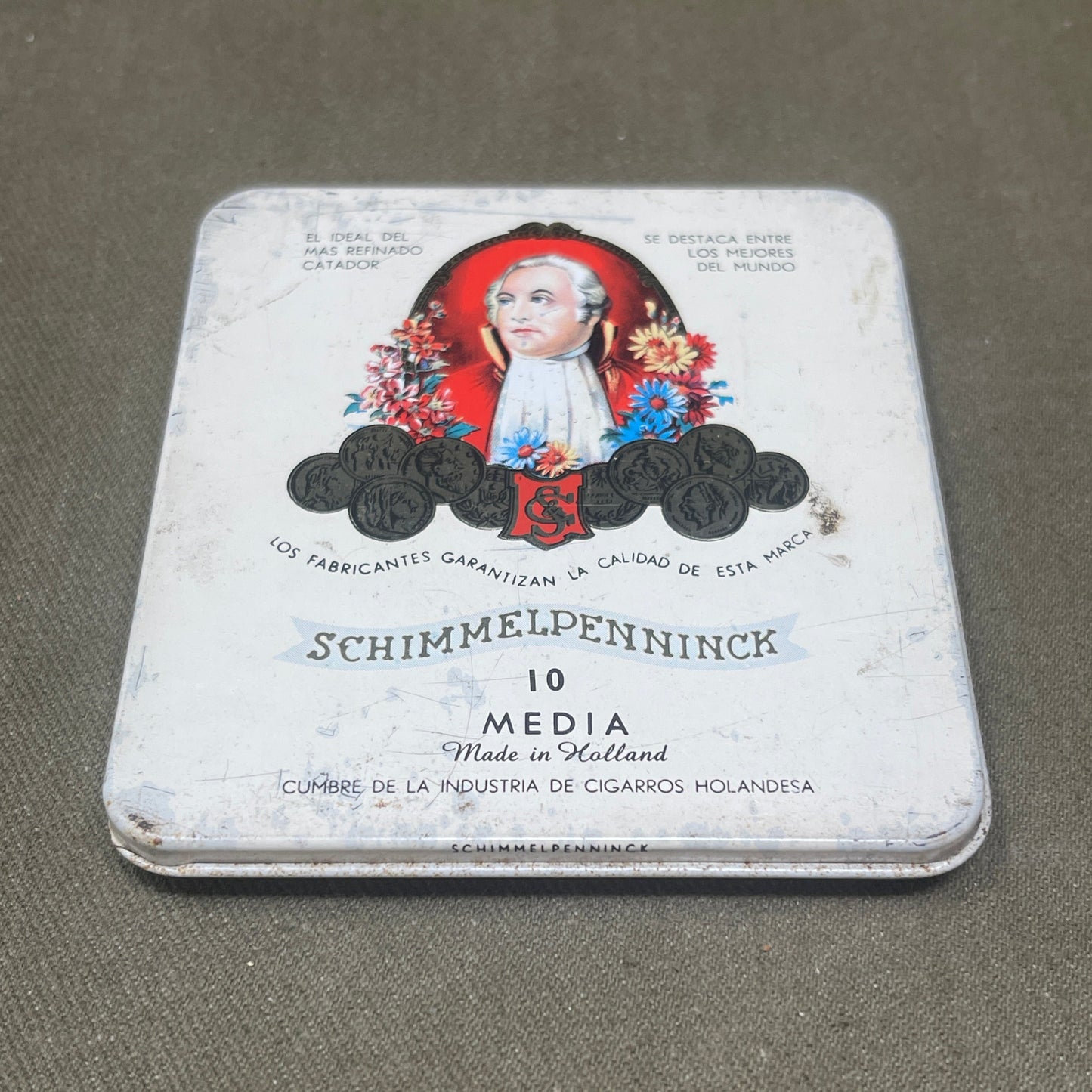 Empty Tin Schimmelpenninck Cigars