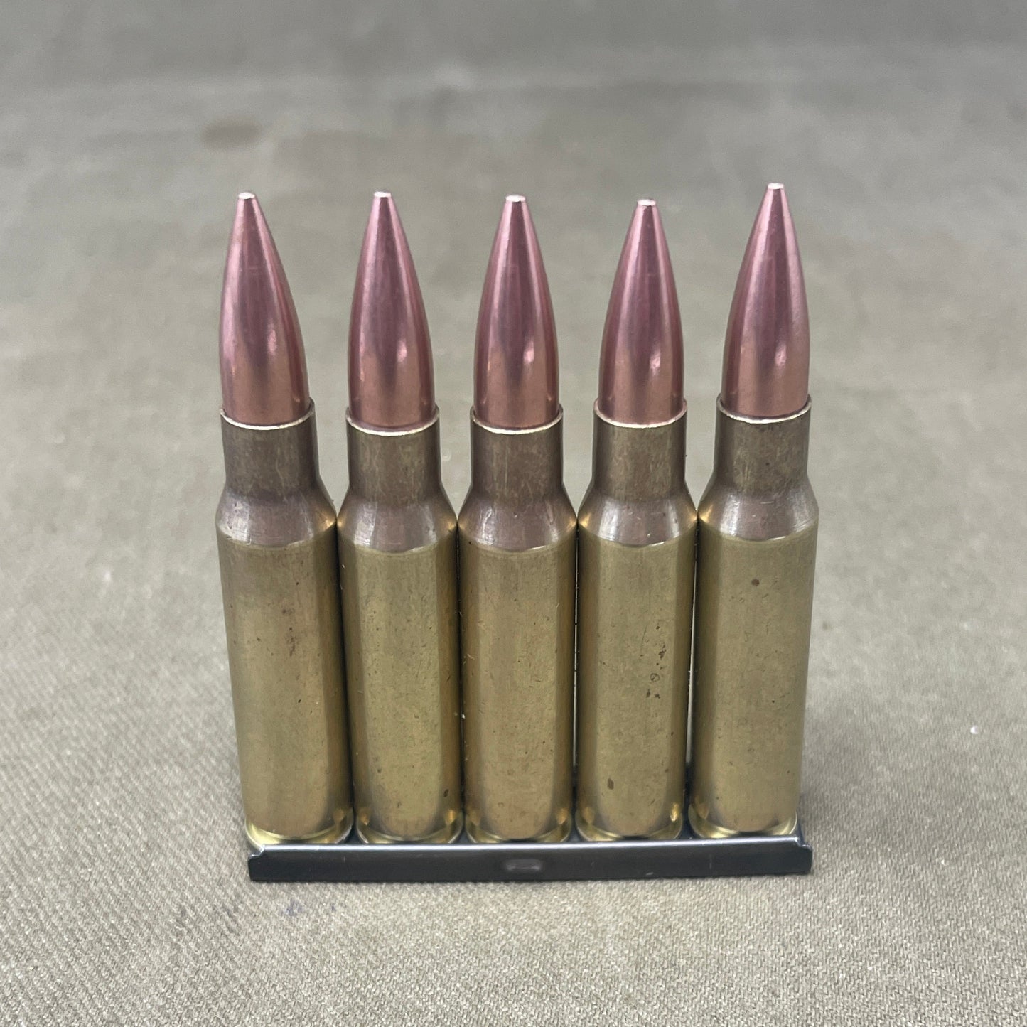 5 x 7.62x51mm FNB Inert Cartridges in Clip