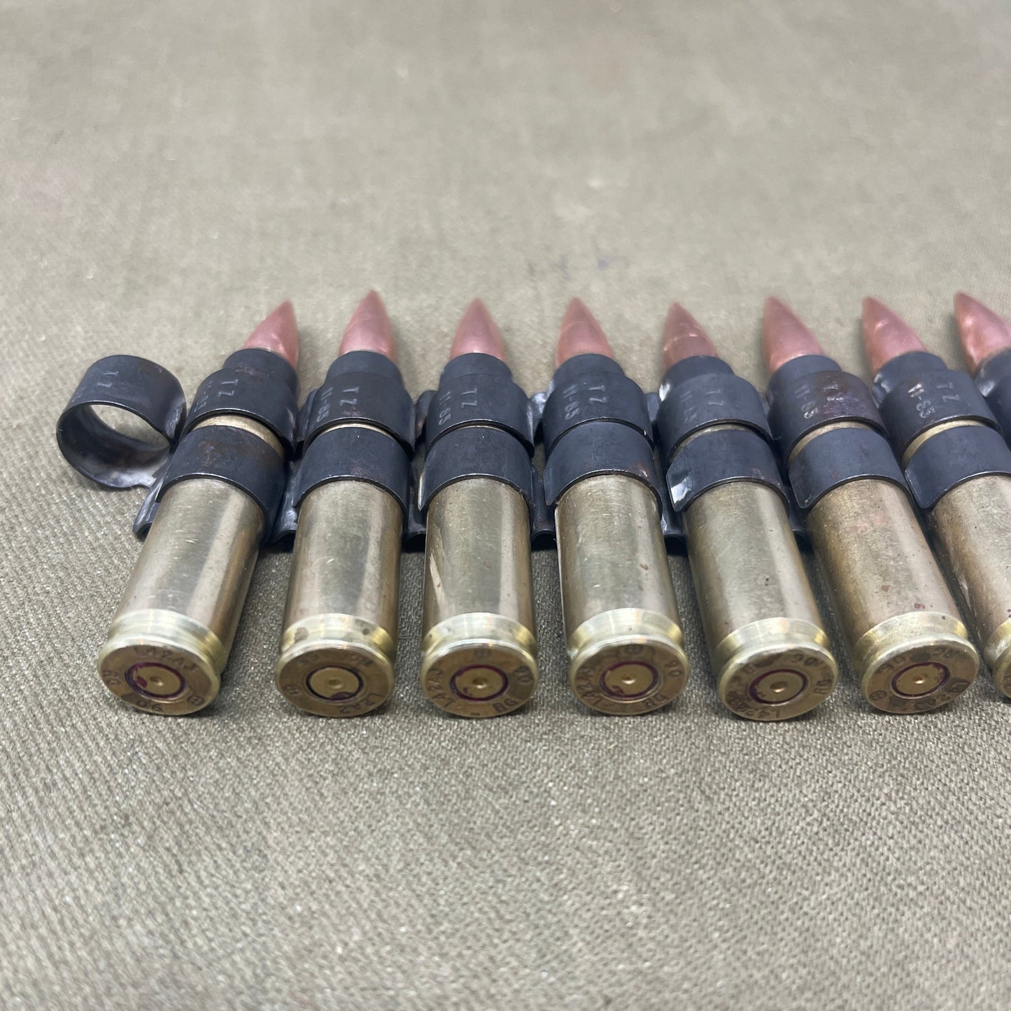 10 x Inert 7.62mm Round in IDF Link