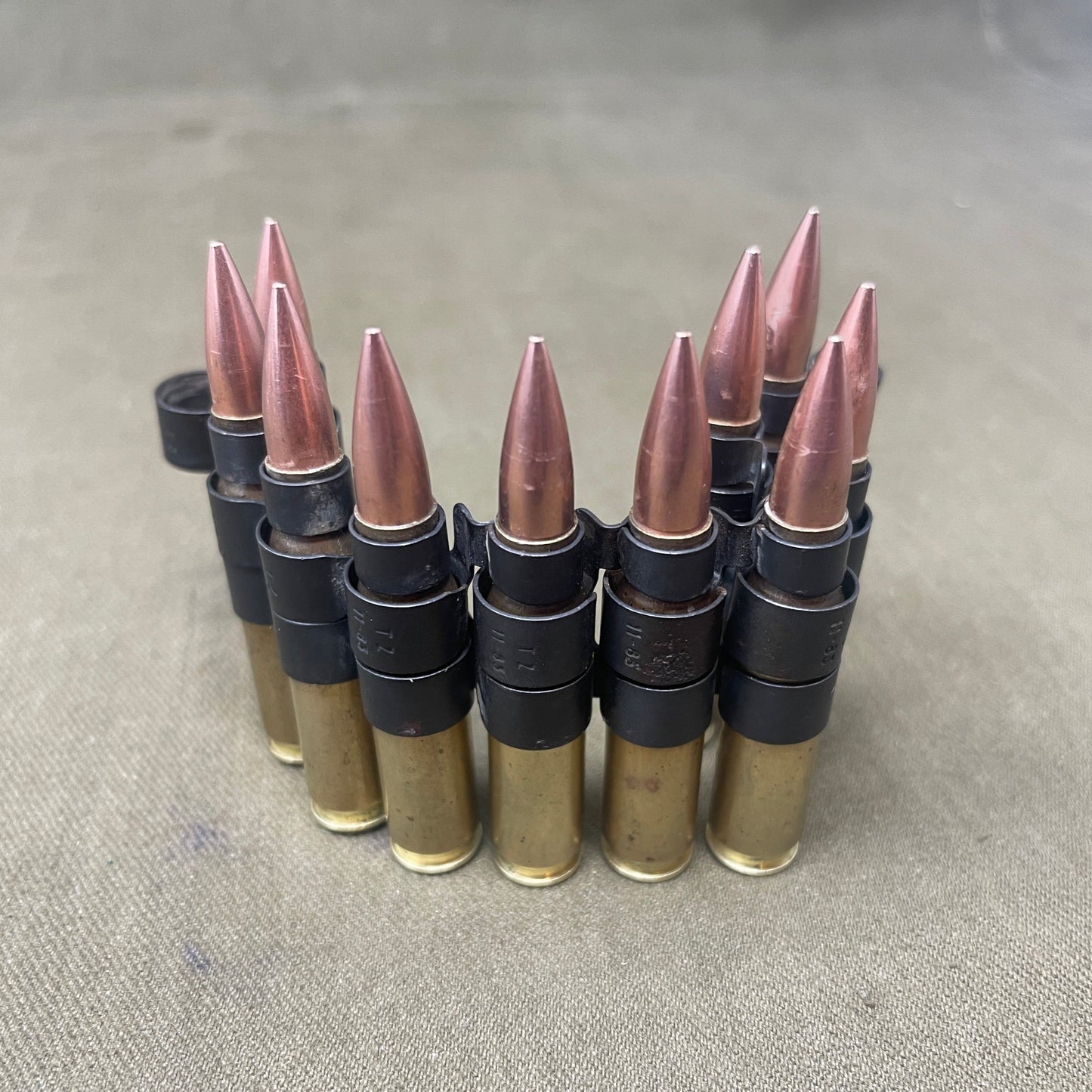 10 x Inert 7.62mm Round in IDF Link