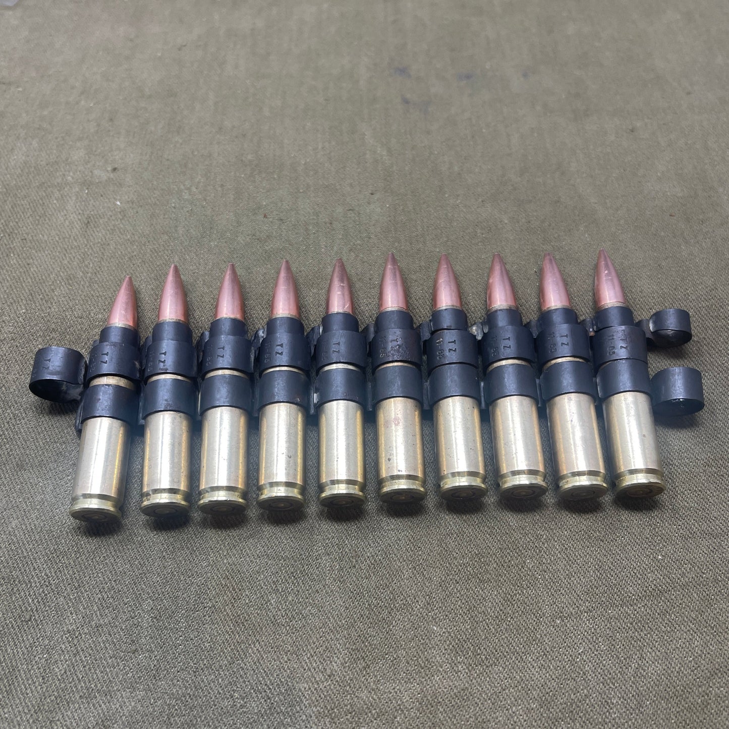10 x Inert 7.62mm Round in IDF Link