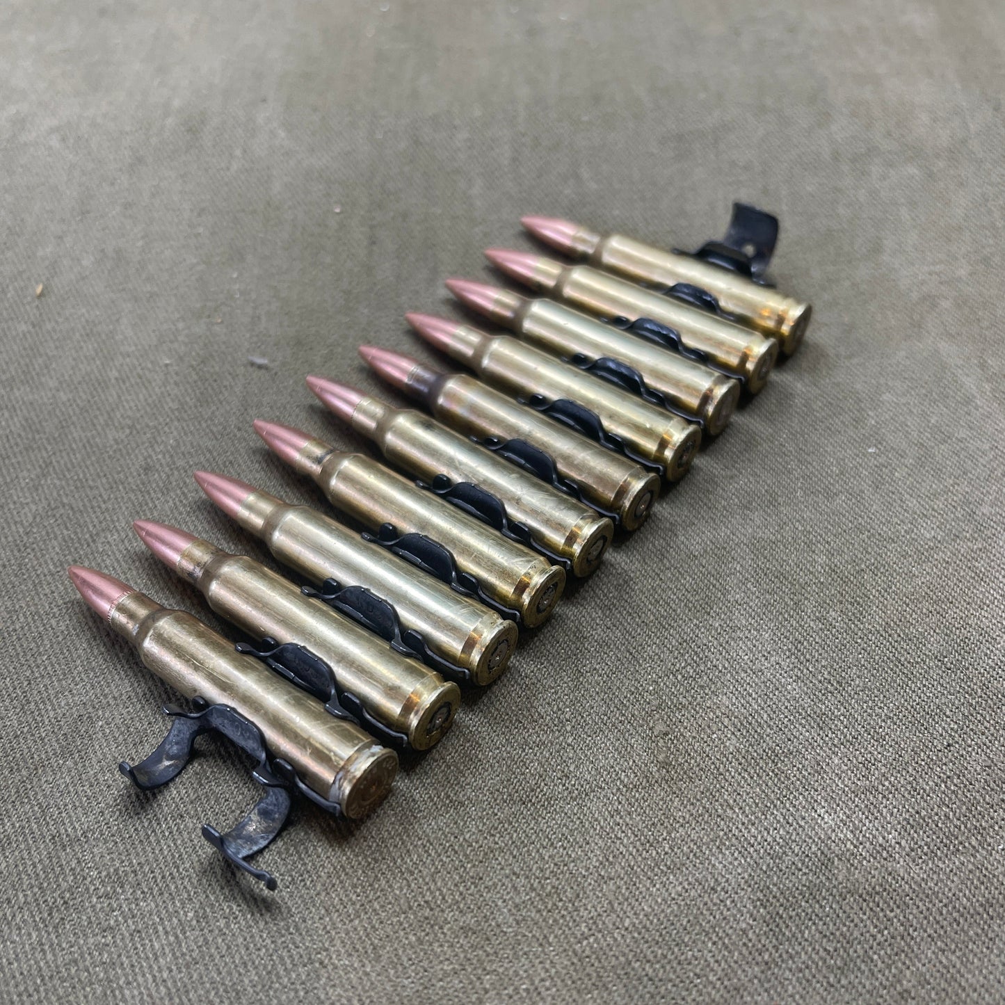 LMG Belt 10 x 5.56mm Inert Rounds