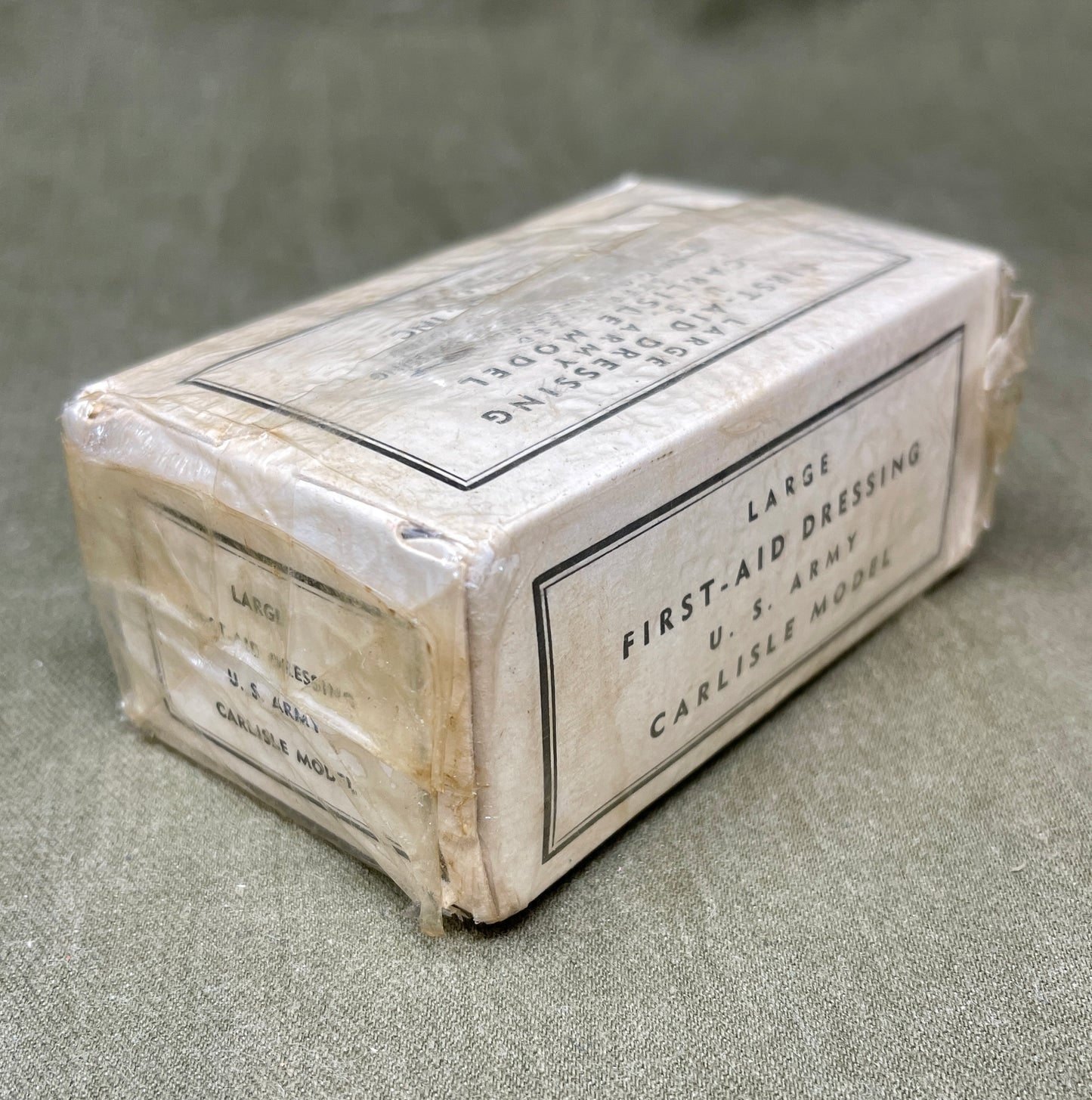 Large First Aid Dressing U.S. Army Carlisle Model Convenience Inc.