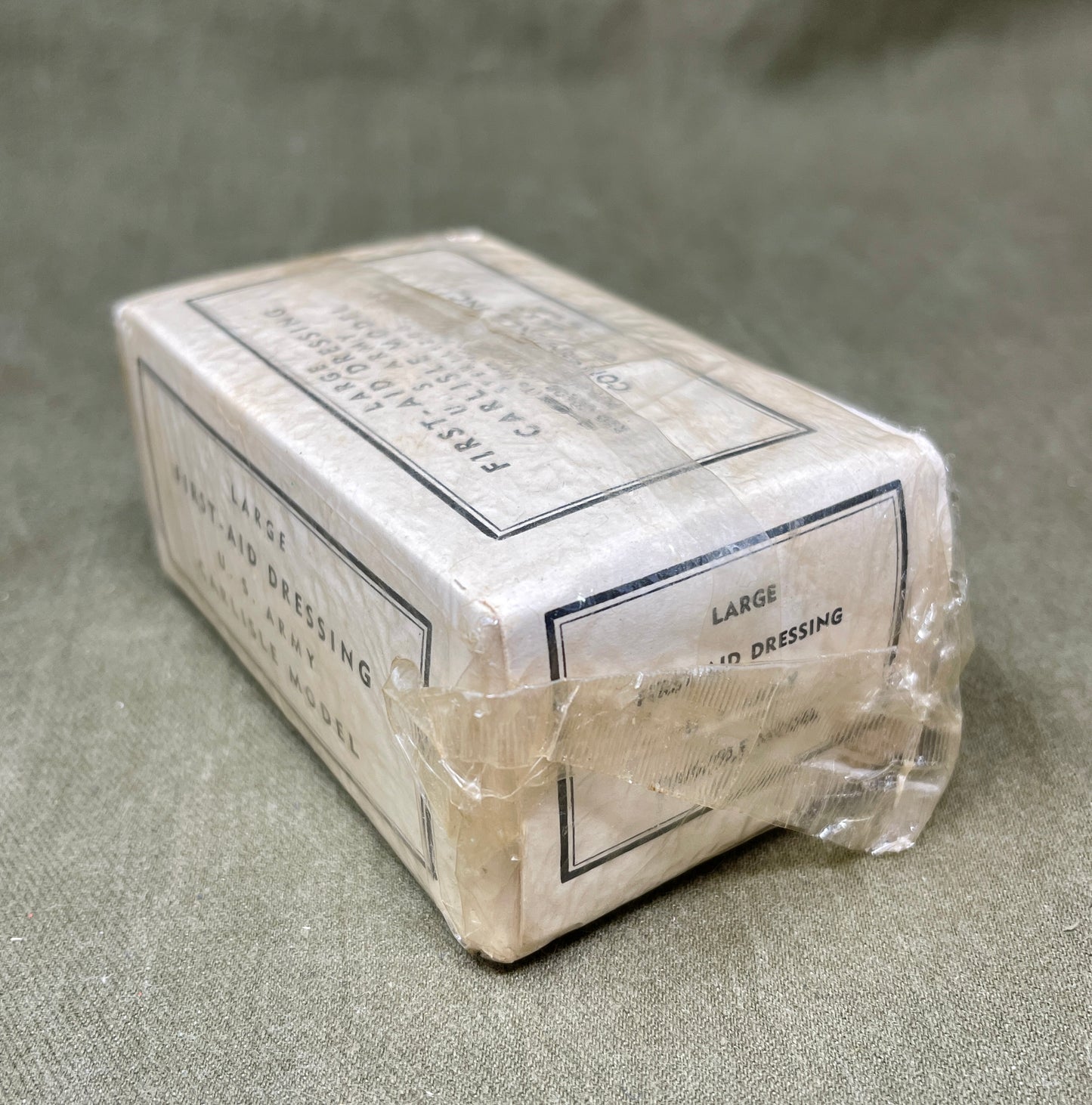 Large First Aid Dressing U.S. Army Carlisle Model Convenience Inc.
