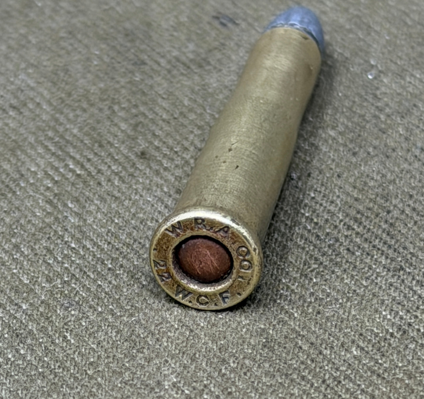 Inert .22 WCF Cartridge – W.R.A.Co. Winchester Repeating Arms Collectible Round