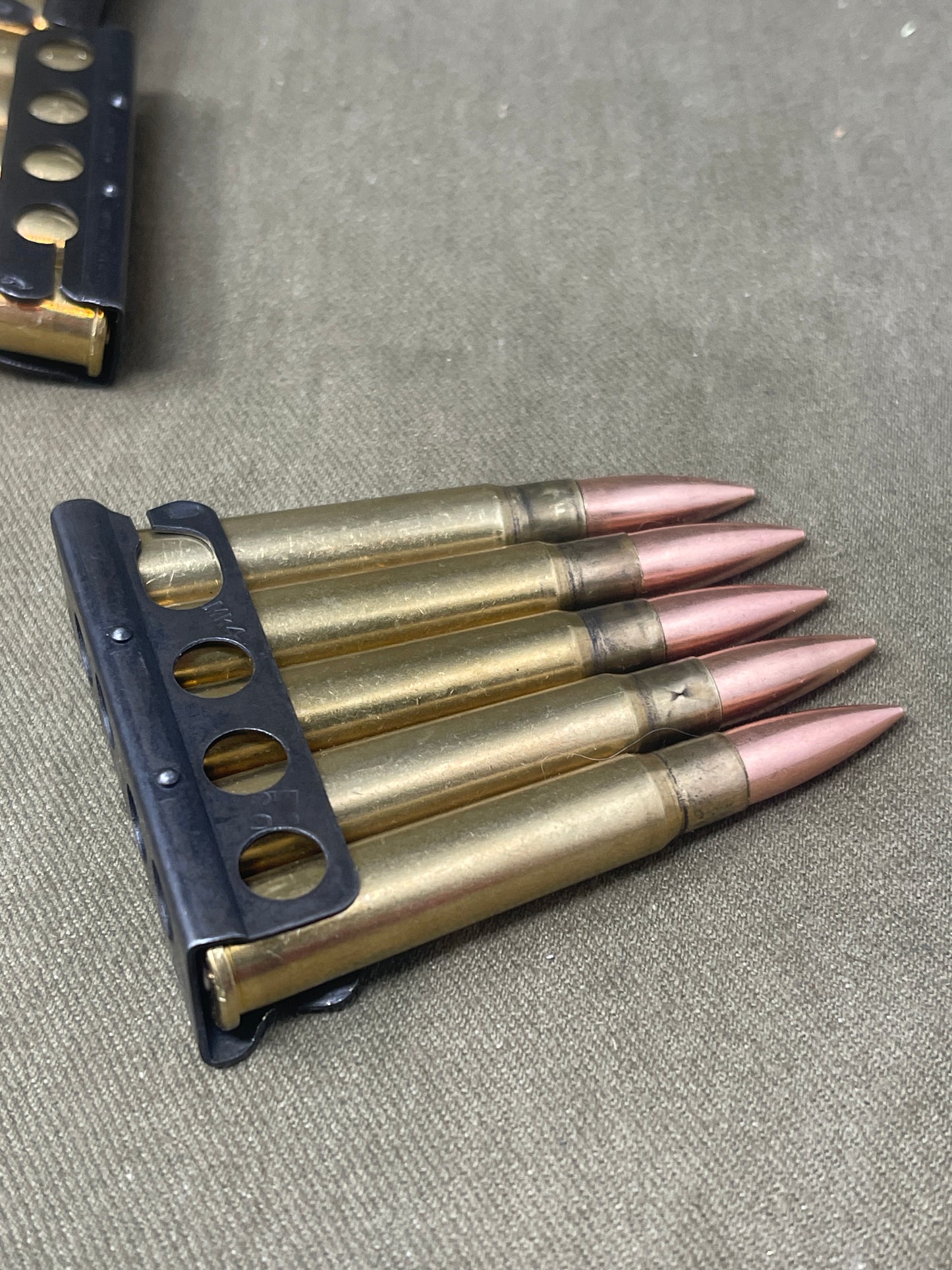 British 1946 Dated 50 303 Round Bandolier