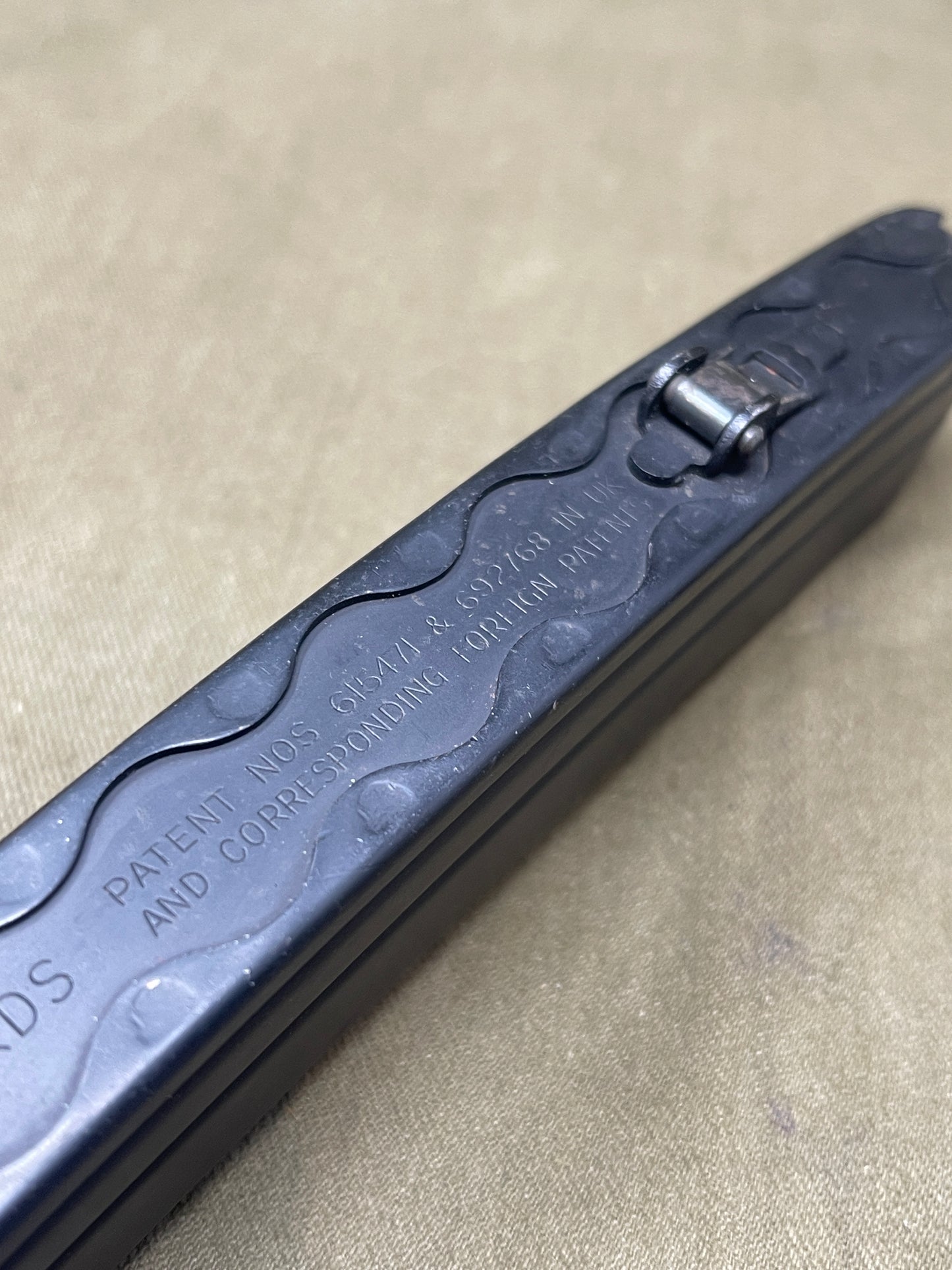 British 9mm Stirling Sub Machine Gun Magazine