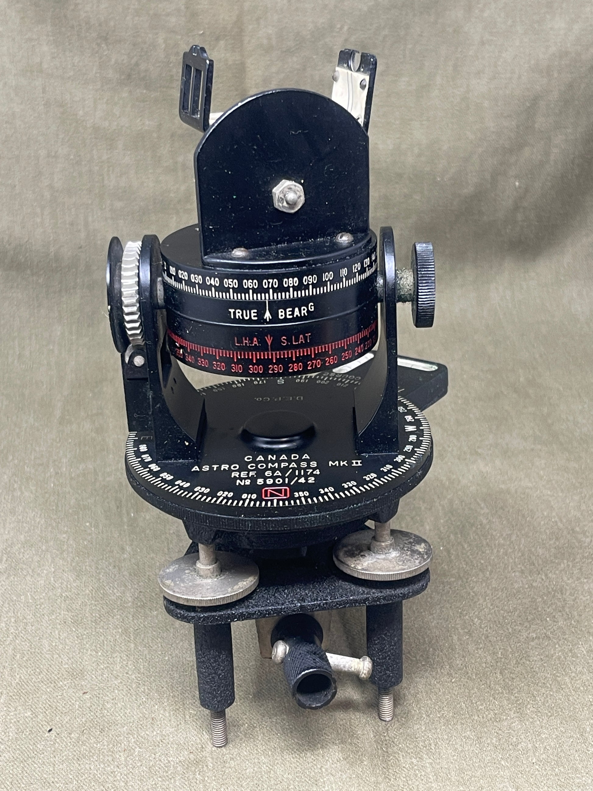 Royal Air Force WWII RAF Bomber Aircraft Canadian ASTRO MK II Compass