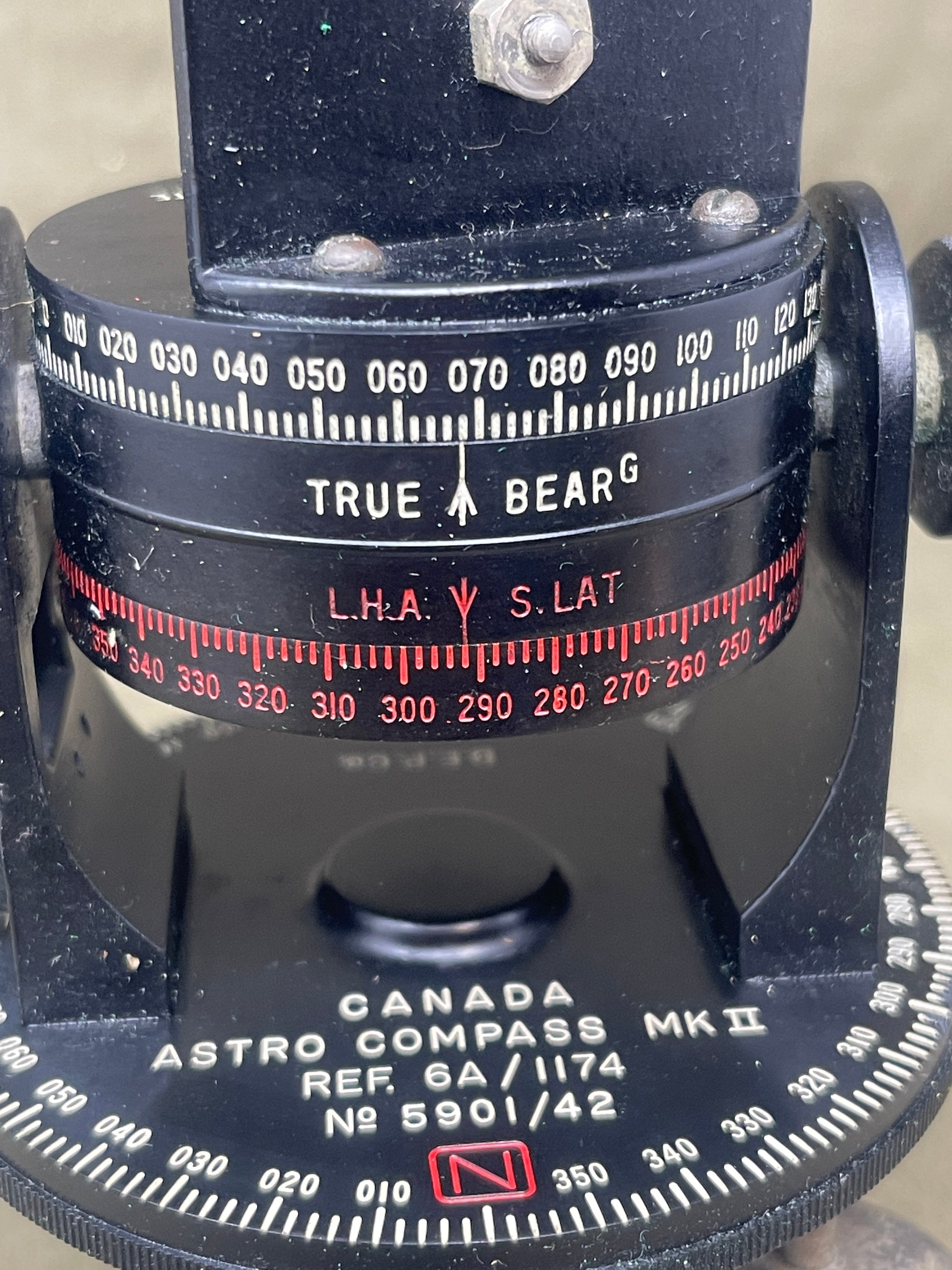 Royal Air Force WWII RAF Bomber Aircraft Canadian ASTRO MK II Compass