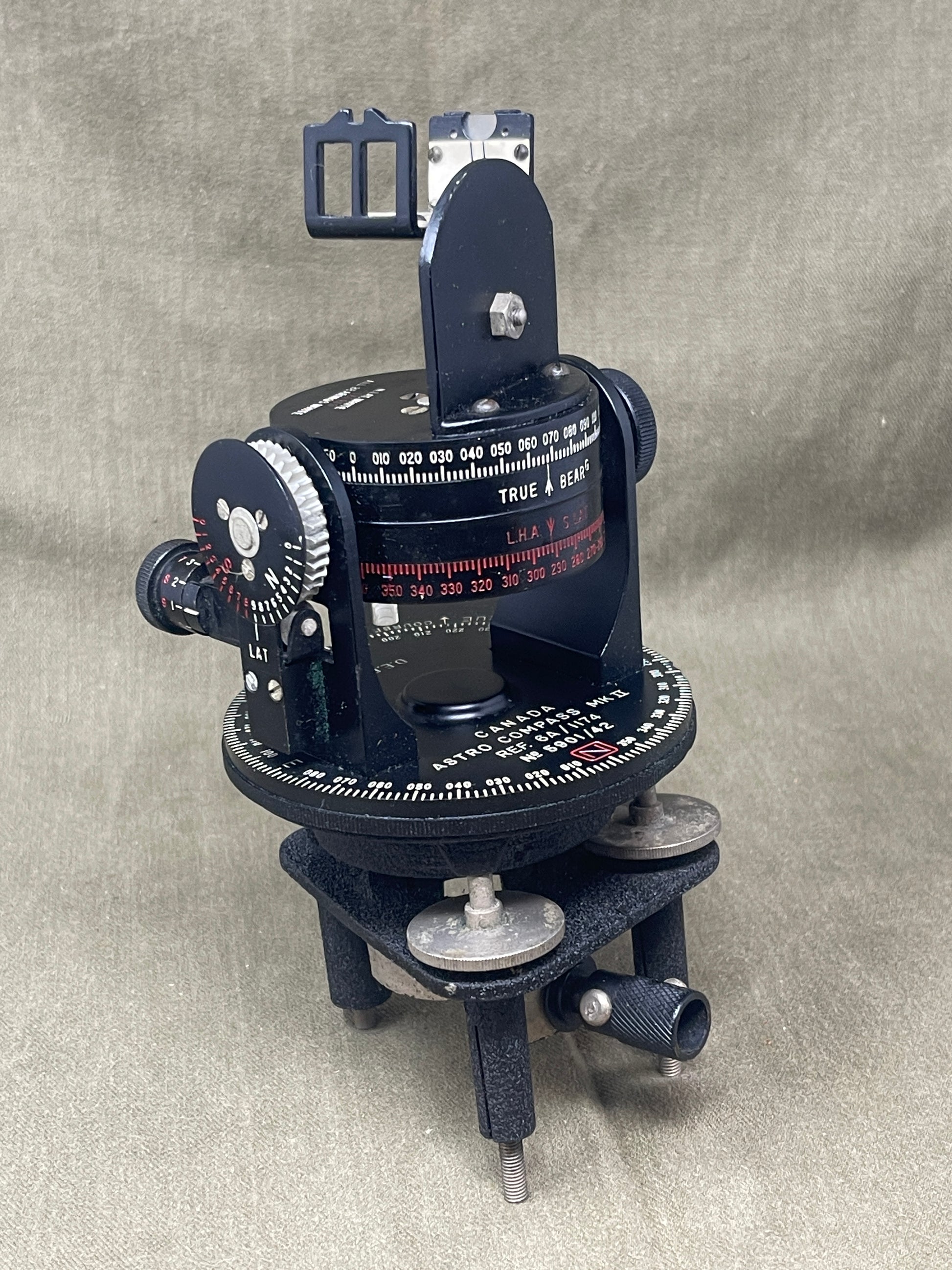 Royal Air Force WWII RAF Bomber Aircraft Canadian ASTRO MK II Compass