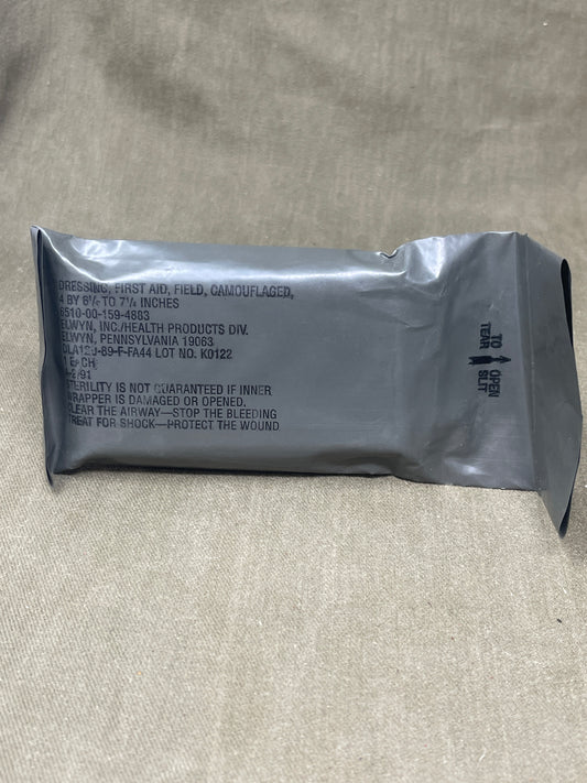 US Army  Dressing First Aid Field Camouflaged