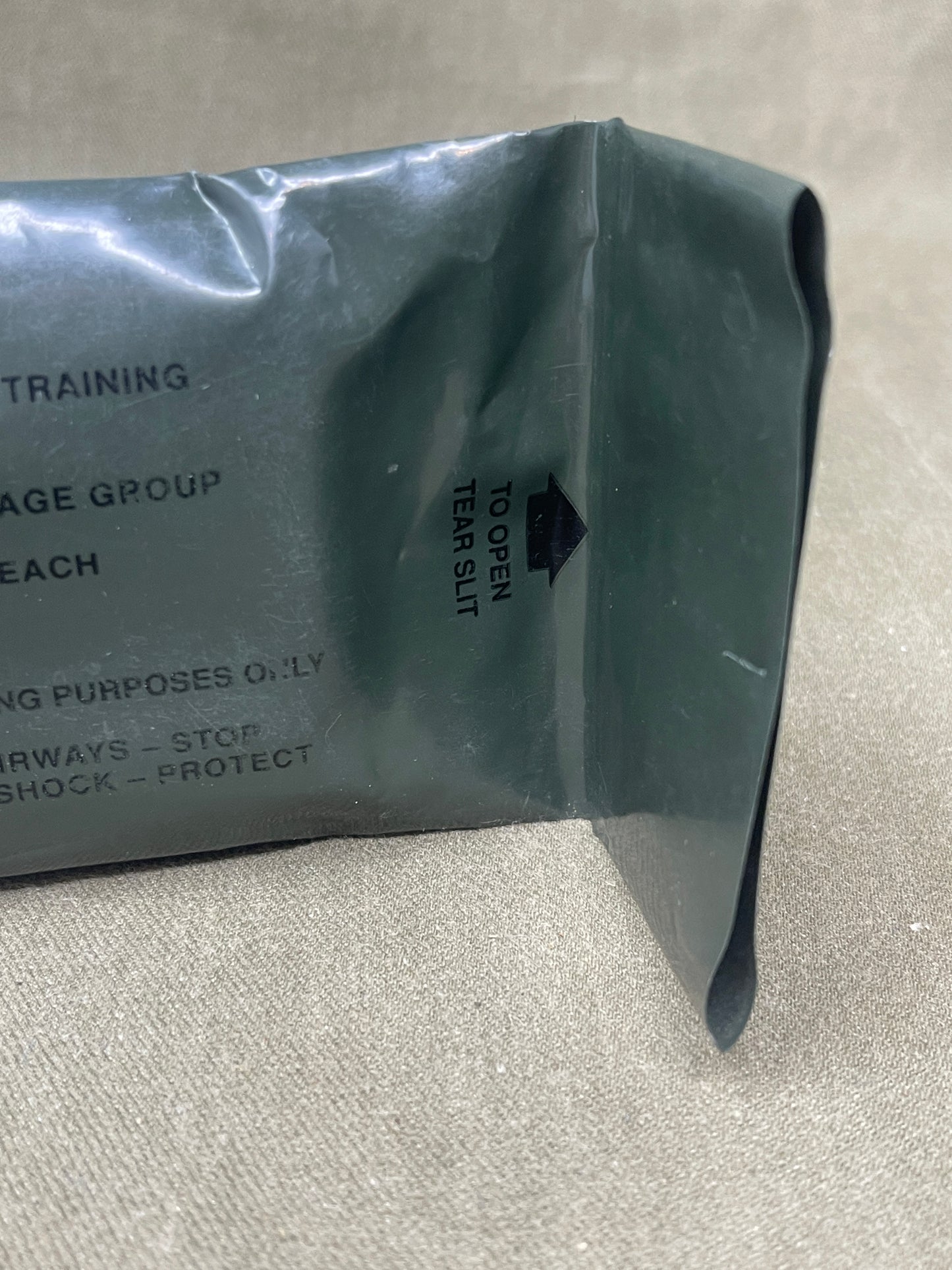 US Army Bandage dressing First Aid Training