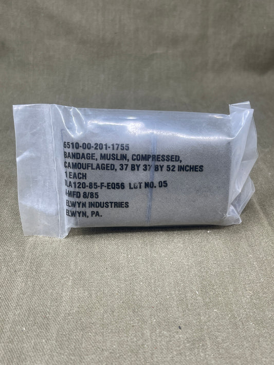 Bandage , Muslin, Compressed Camouflaged37 x 37 x 52 Inches
