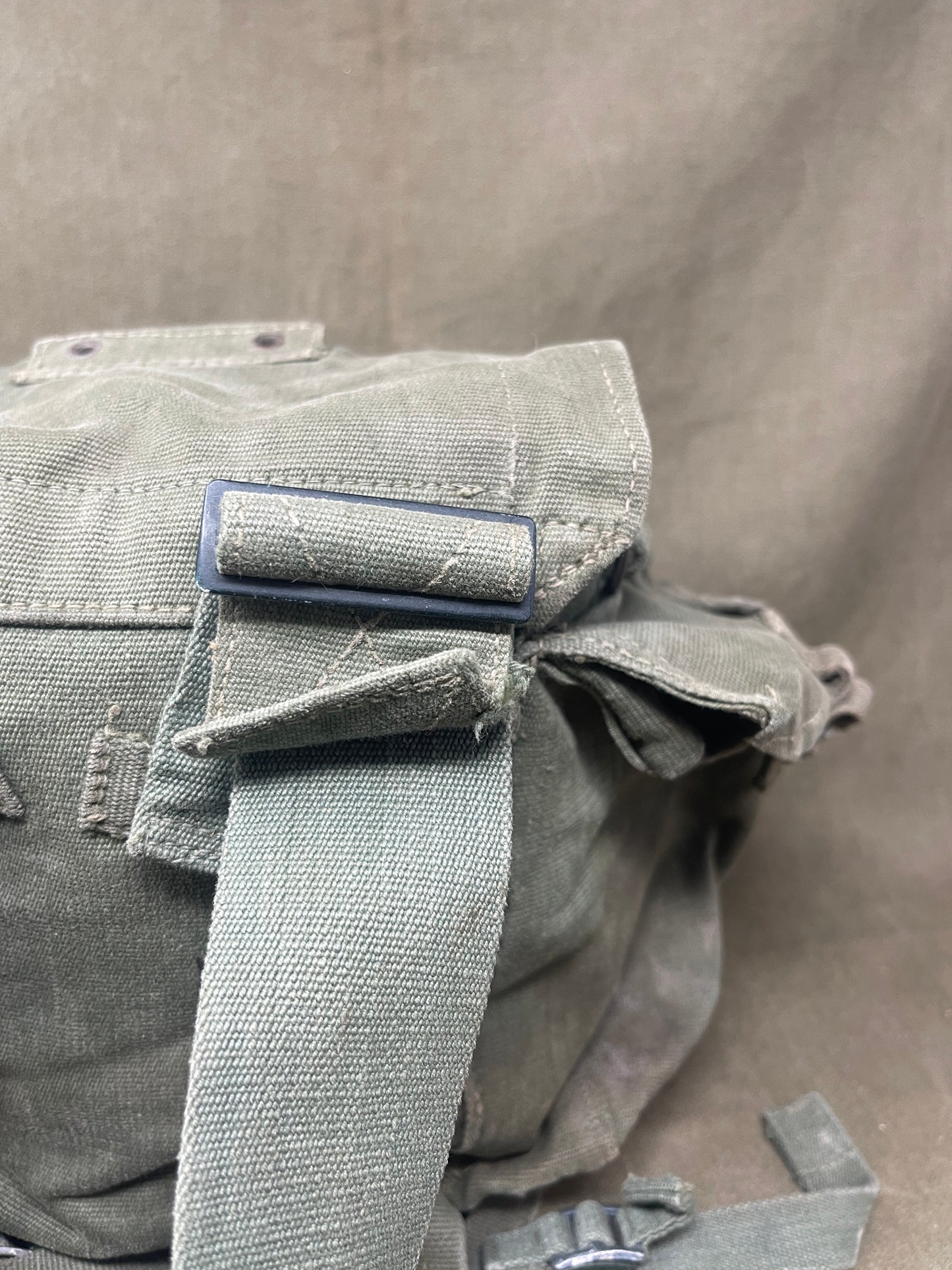 1944 Pattern Small Pack complete with Left & Right Webbing Straps