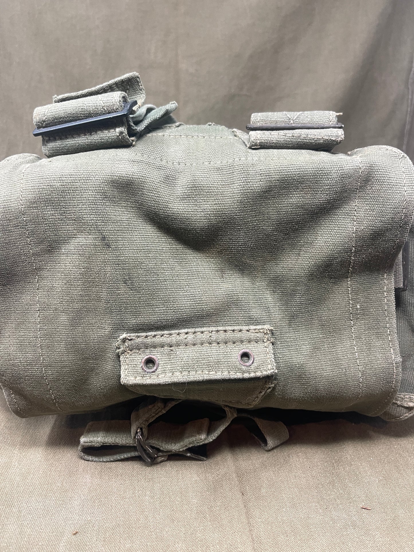 1944 Pattern Small Pack complete with Left & Right Webbing Straps