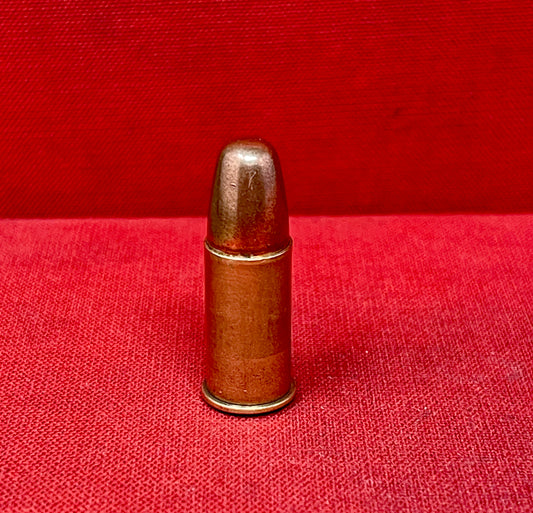 INERT .380 Australian 1943 Dated Cartridge "MQ" SAAF No.4, Hendon – Collectible Round