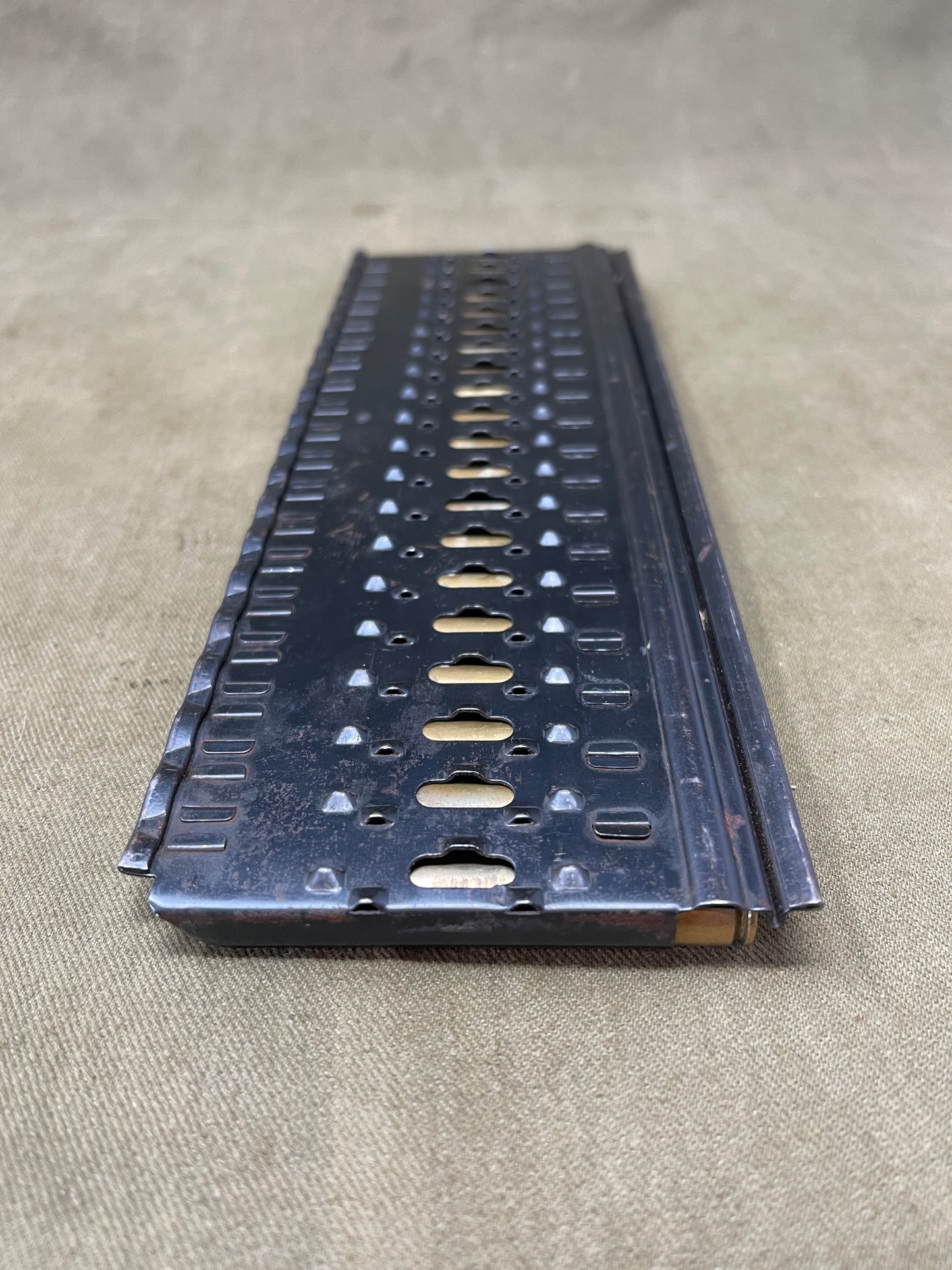 BREDA Machine Gun 7.92mm Inert Stripper Clip 8x57 Mauser Rounds 8mm