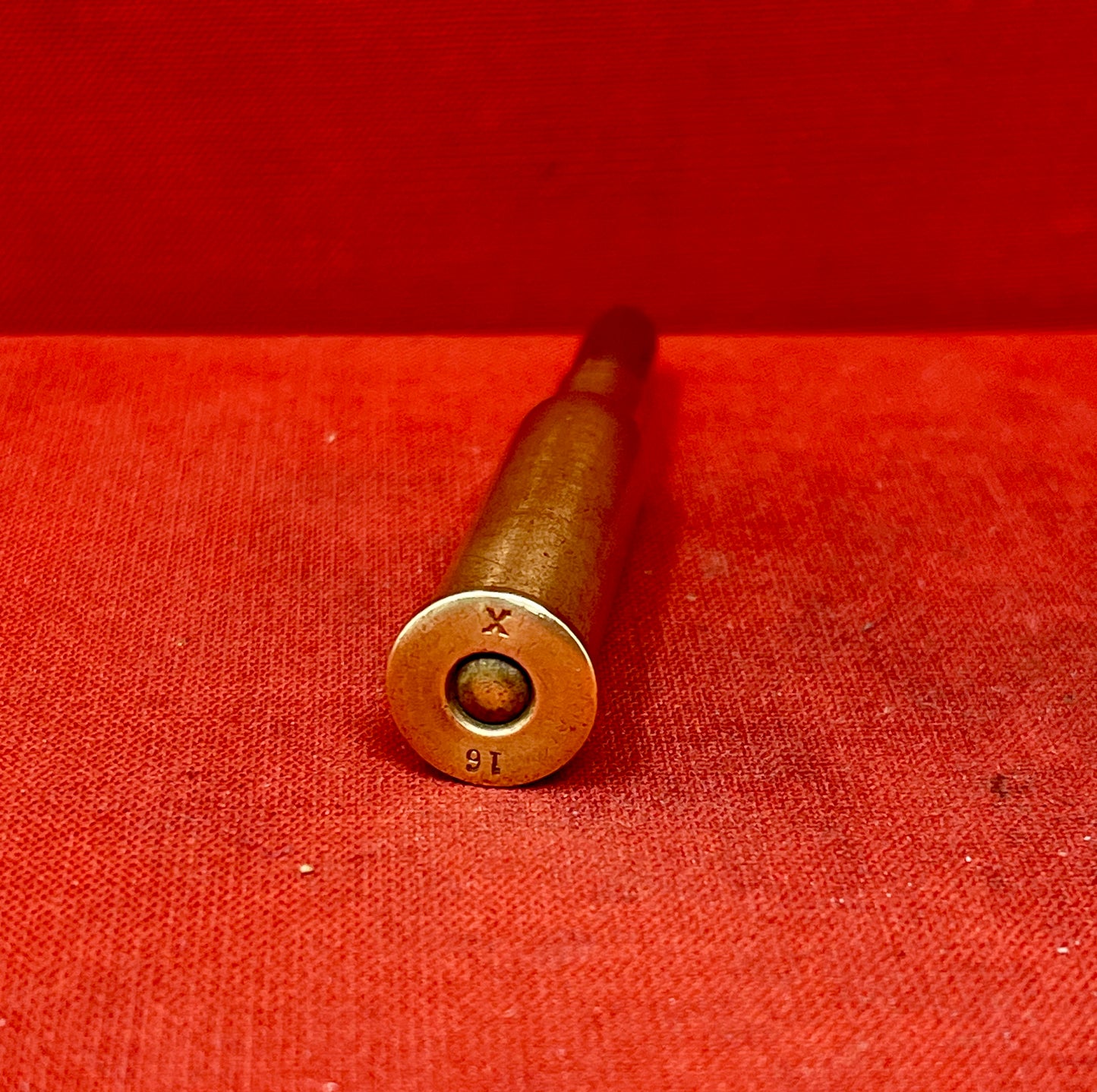 Original Excellent Condition INERT 6.5x54M- Cartridge Headstamp X 1916 for Display